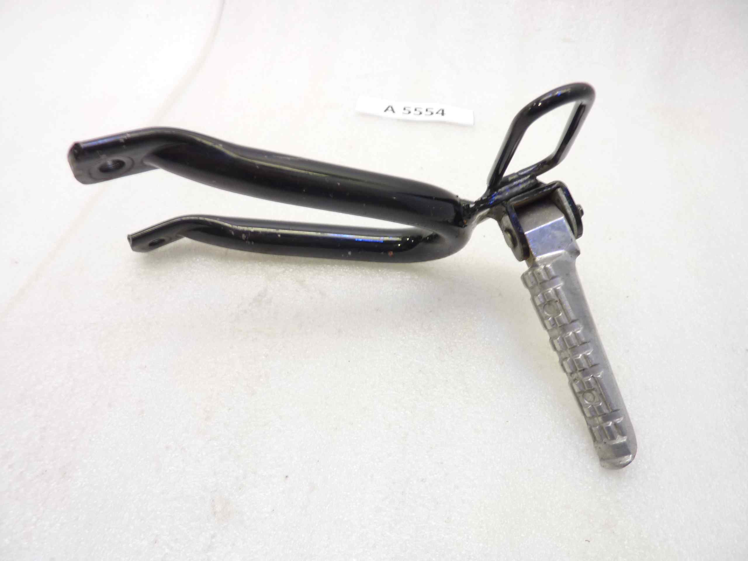 Staffa pedalino poggiapiedi Yamaha Fzr 600 91-93 posteriore sinistro nero - immagine 3