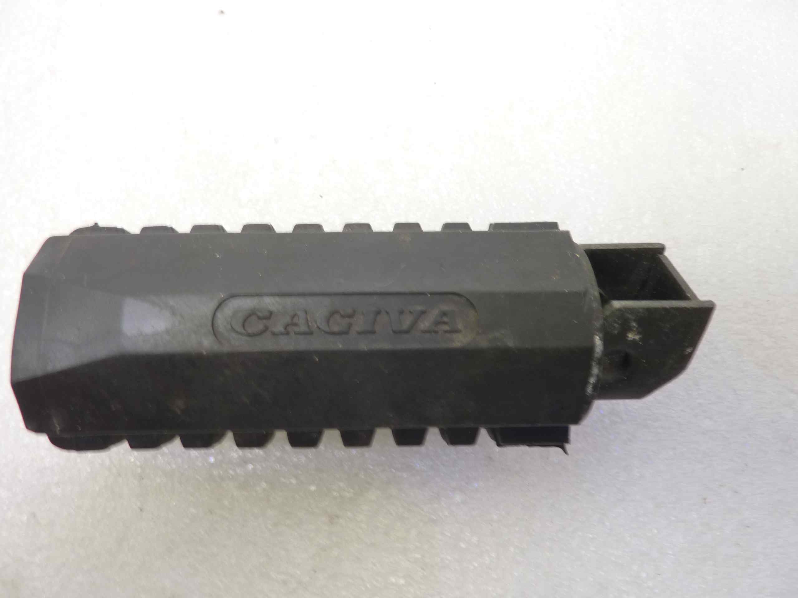 Pedalino poggiapiedi Cagiva Elefant Aletta rossa posteriore destro nuovo fondo di magazzino - immagine 4