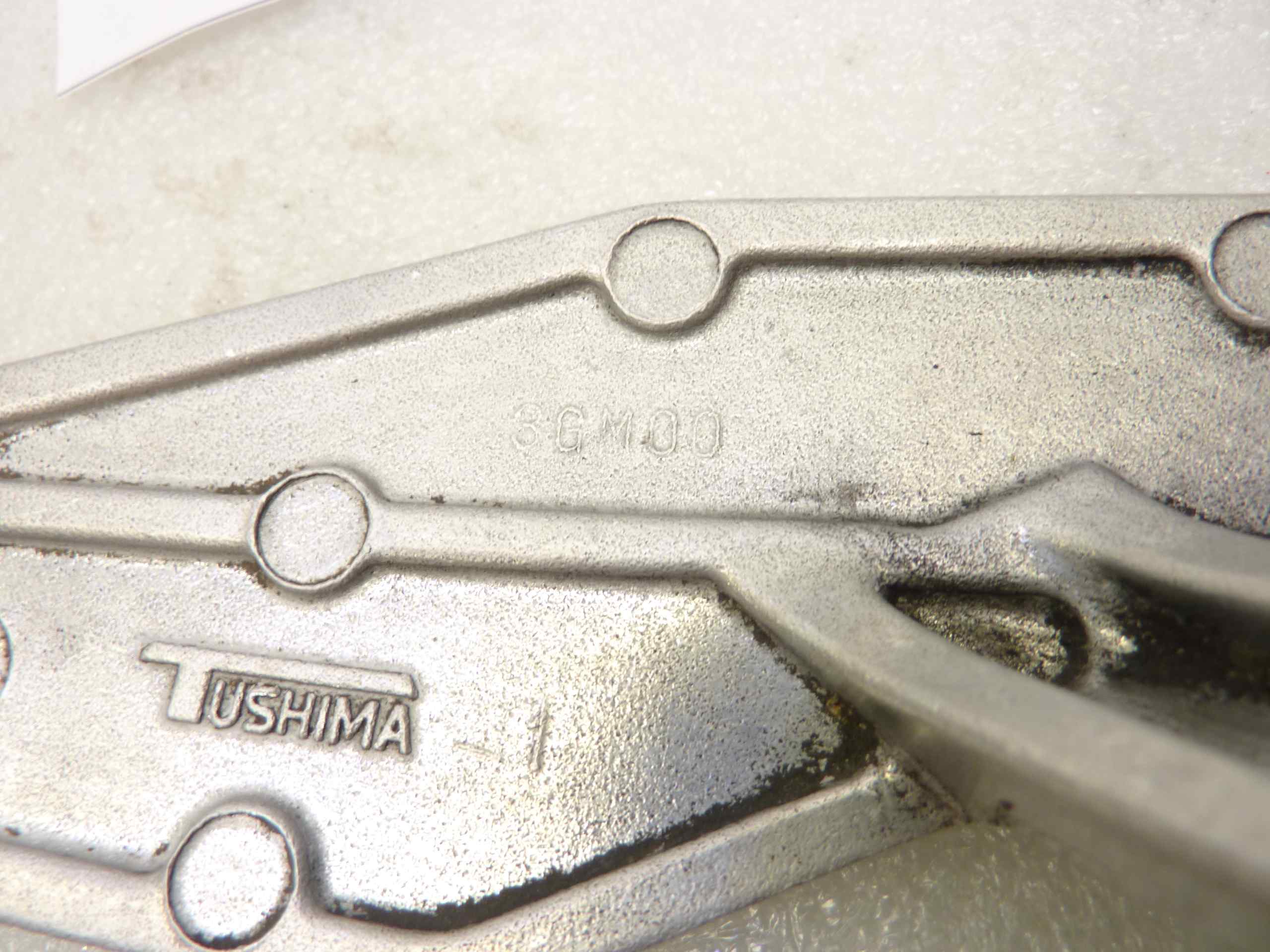 Staffa pedalino poggiapiedi Yamaha FZR 1000 Exup 89-90 3GM 27744200 anteriore sinistra - immagine 5