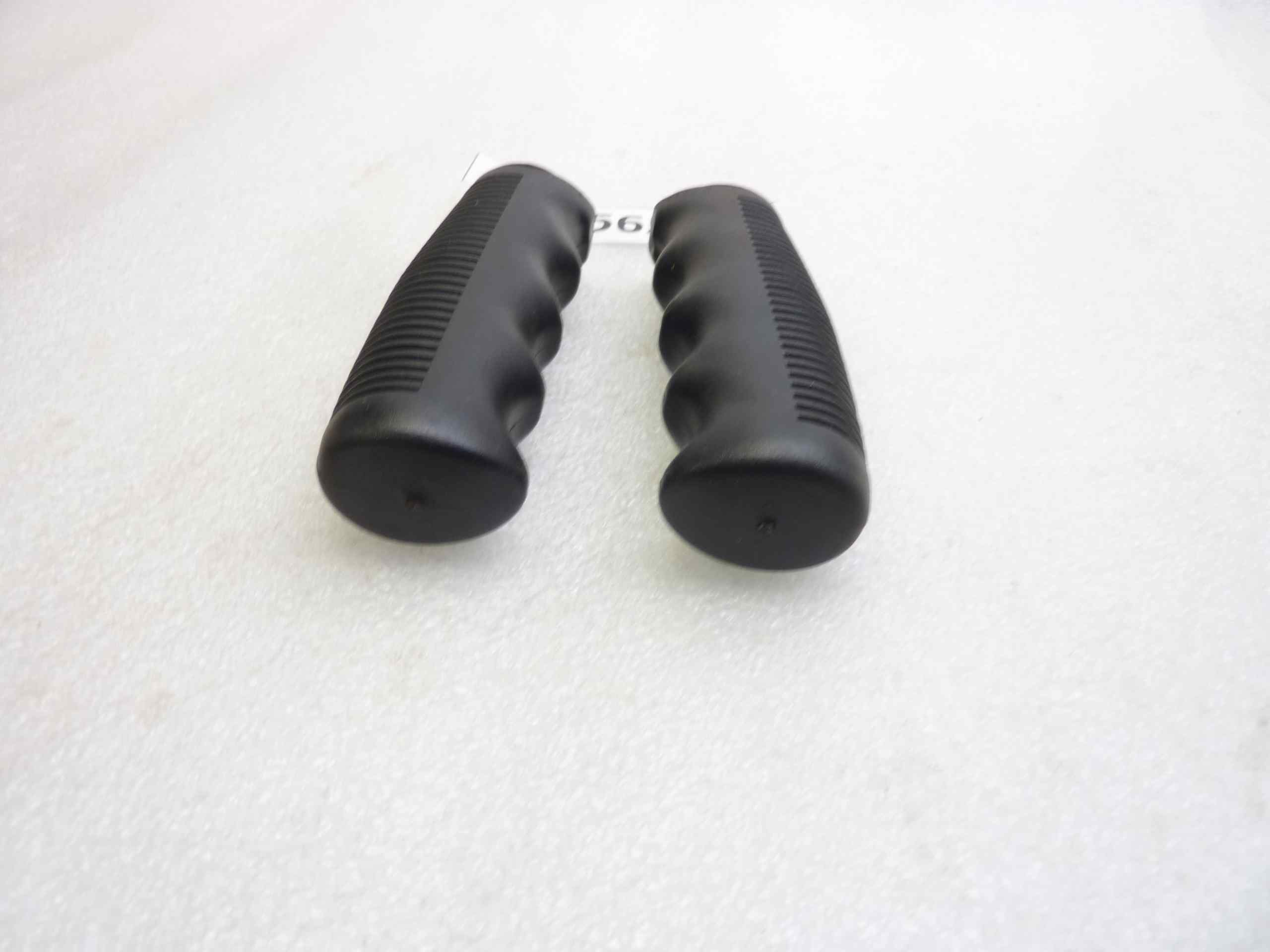 Coppia manopole bicicletta epoca plastiche Cassano diam 22 lungh 170 mm nuovo fondo di magazzino - immagine 4