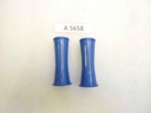 Coppia manopole bicicletta epoca imbocco 26 mm stringe a 22mm lungh 98 mm nuovo fondo di magazzino