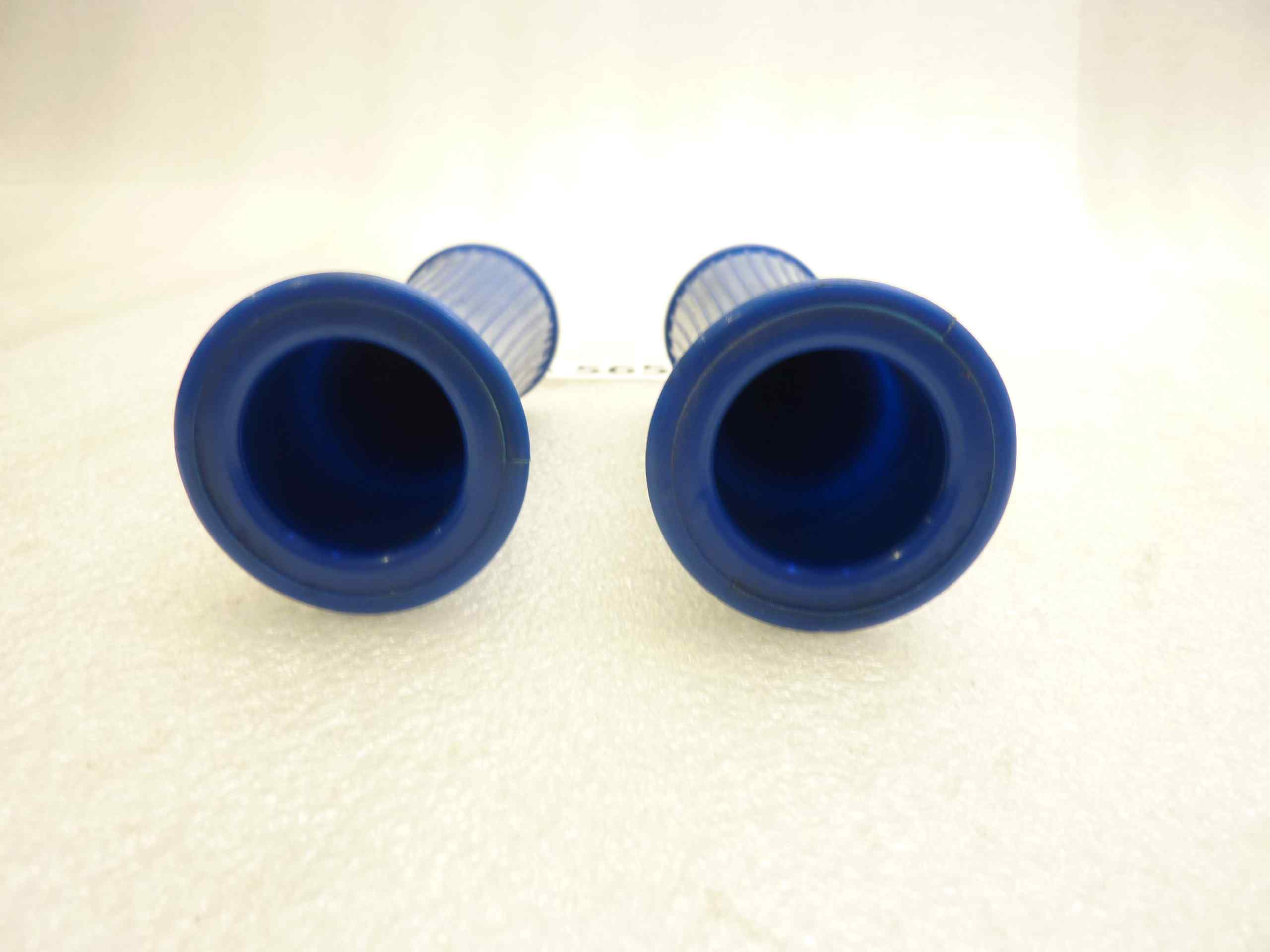 Coppia manopole bicicletta epoca imbocco 26 mm stringe a 22mm lungh 98 mm nuovo fondo di magazzino - immagine 3