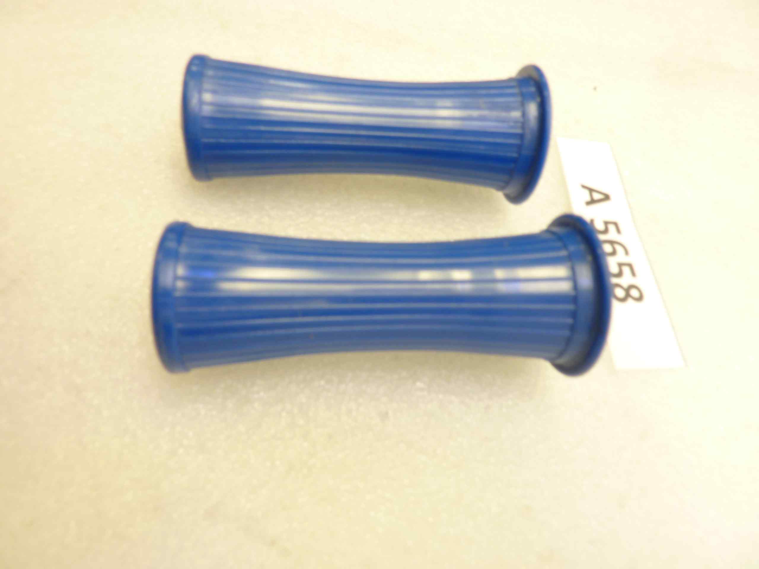 Coppia manopole bicicletta epoca imbocco 26 mm stringe a 22mm lungh 98 mm nuovo fondo di magazzino - immagine 5
