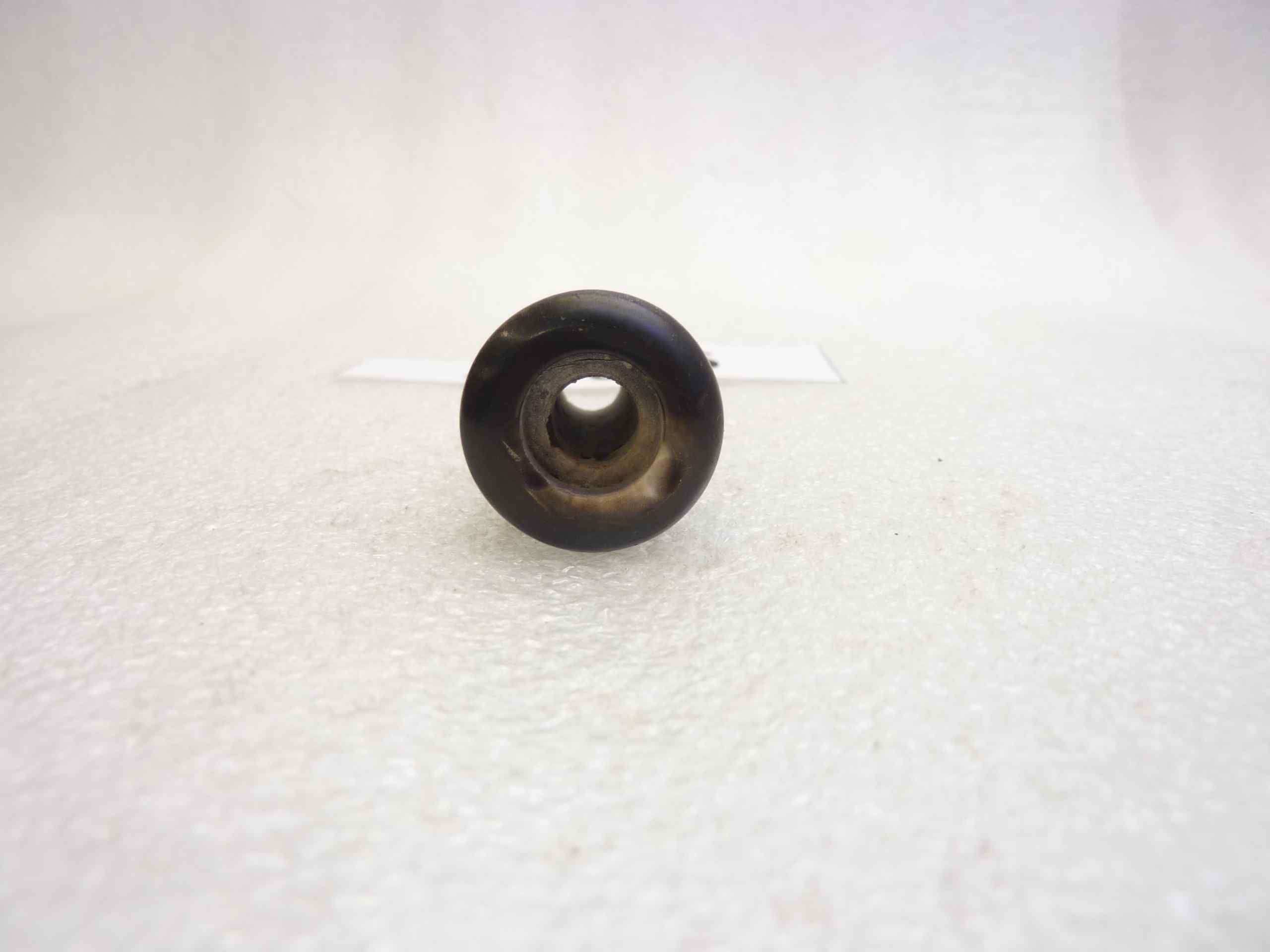 Pomello Pomolo Leva auto moto epoca osso o bachelite diam max 24 mm Alt 45 mm Foro 8 mm nuovo fondo di magazzino - immagine 6