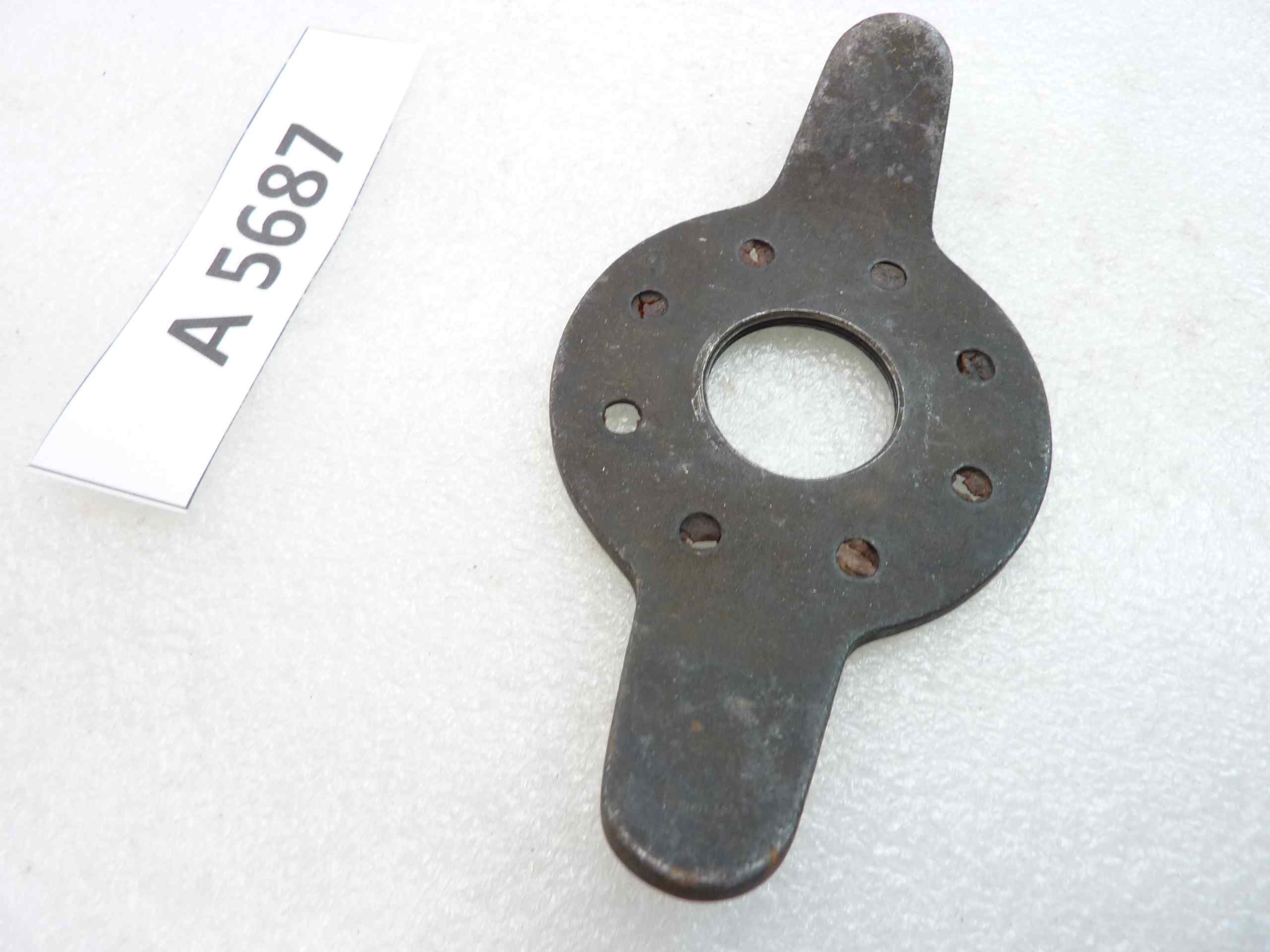 Piastra Registro Guzzi Ercole forcella anteriore cod 25535400 - immagine 2