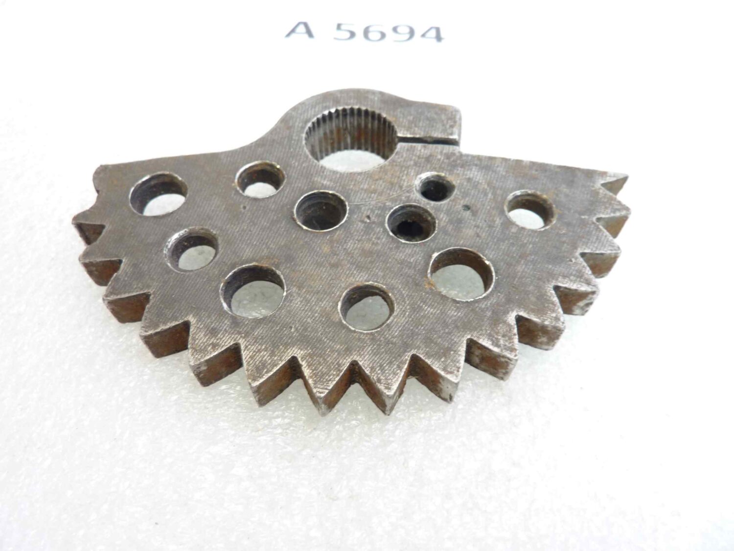 Ingranaggio messa in moto Guzzi Stornello largh tot 101 mm diam 18 mm Alleggerito nuovo fondo di magazzino - immagine 2