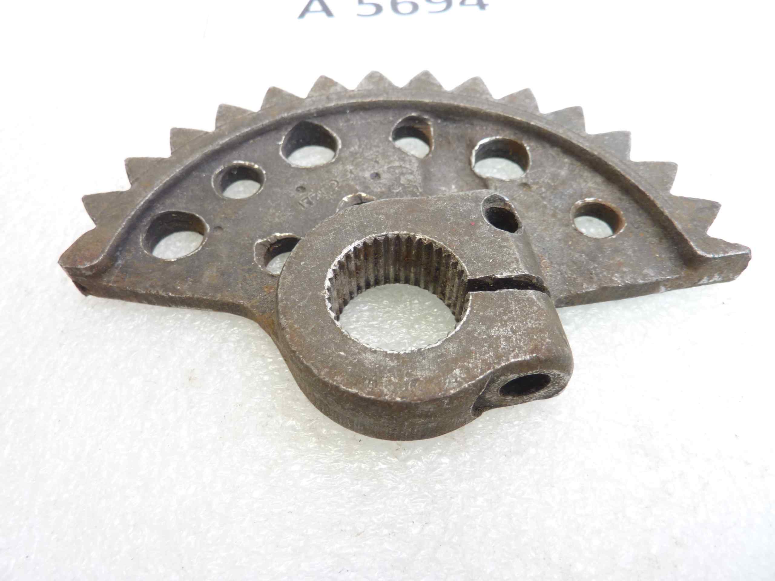 Ingranaggio messa in moto Guzzi Stornello largh tot 101 mm diam 18 mm Alleggerito nuovo fondo di magazzino - immagine 5