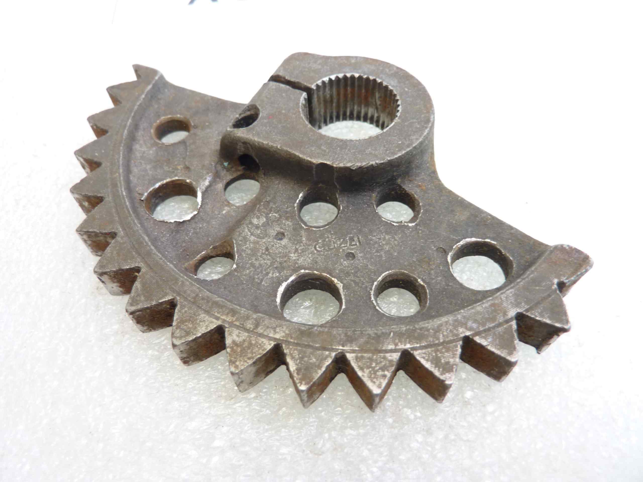 Ingranaggio messa in moto Guzzi Stornello largh tot 101 mm diam 18 mm Alleggerito nuovo fondo di magazzino - immagine 6