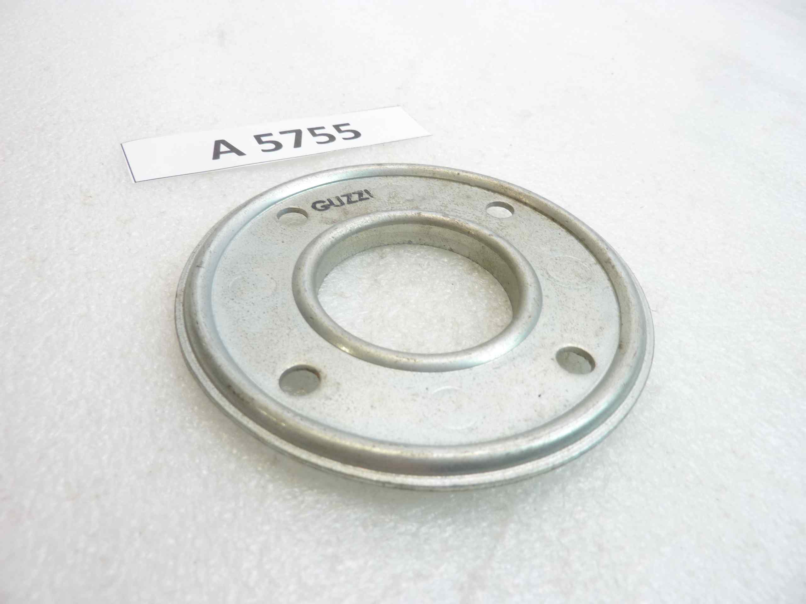 Disco parastrappi Guzzi attacco 4 fori diam est 95 mm diam int fori 42 mm cod 41335200 nuovo fondo di magazzino - immagine 2