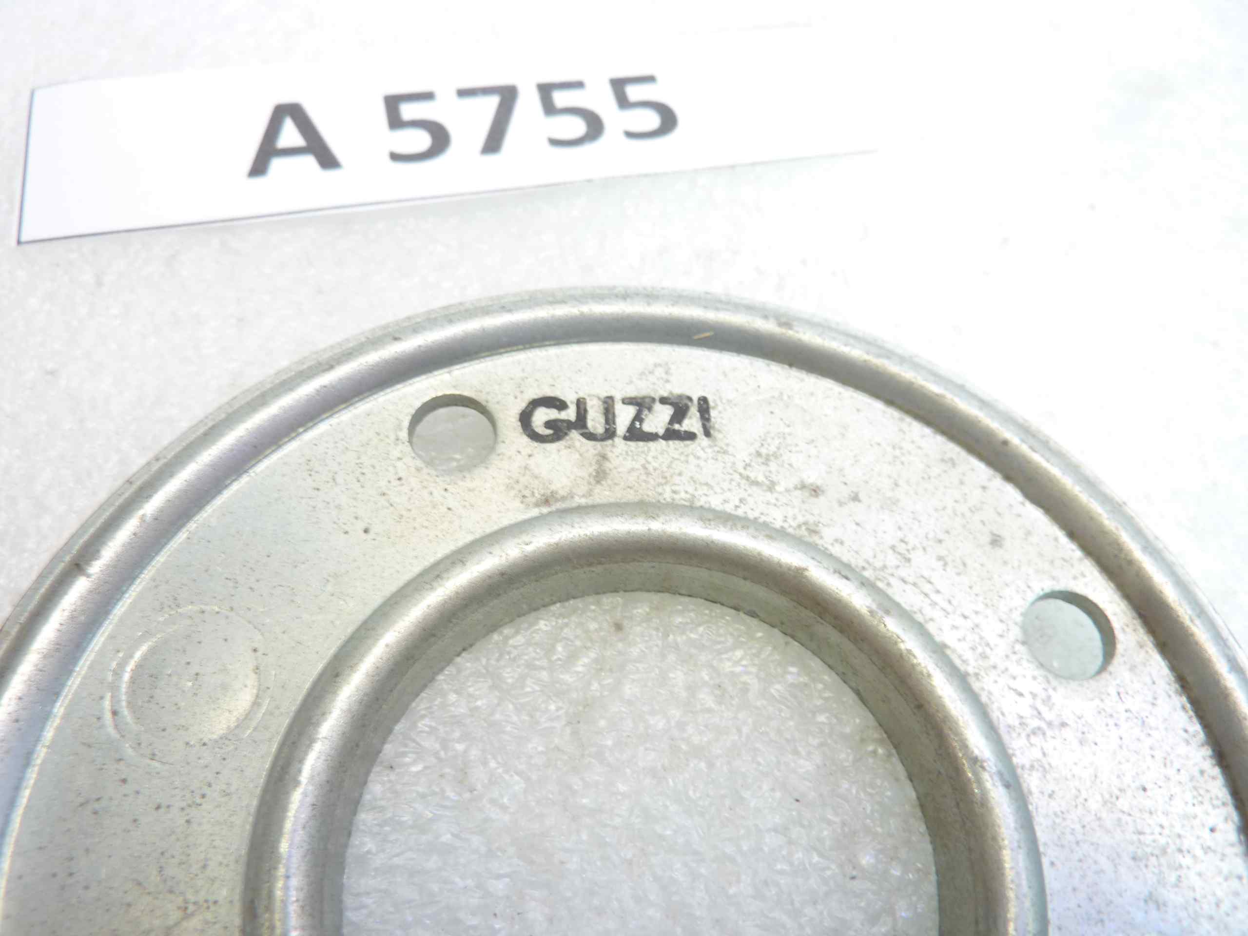 Disco parastrappi Guzzi attacco 4 fori diam est 95 mm diam int fori 42 mm cod 41335200 nuovo fondo di magazzino - immagine 4