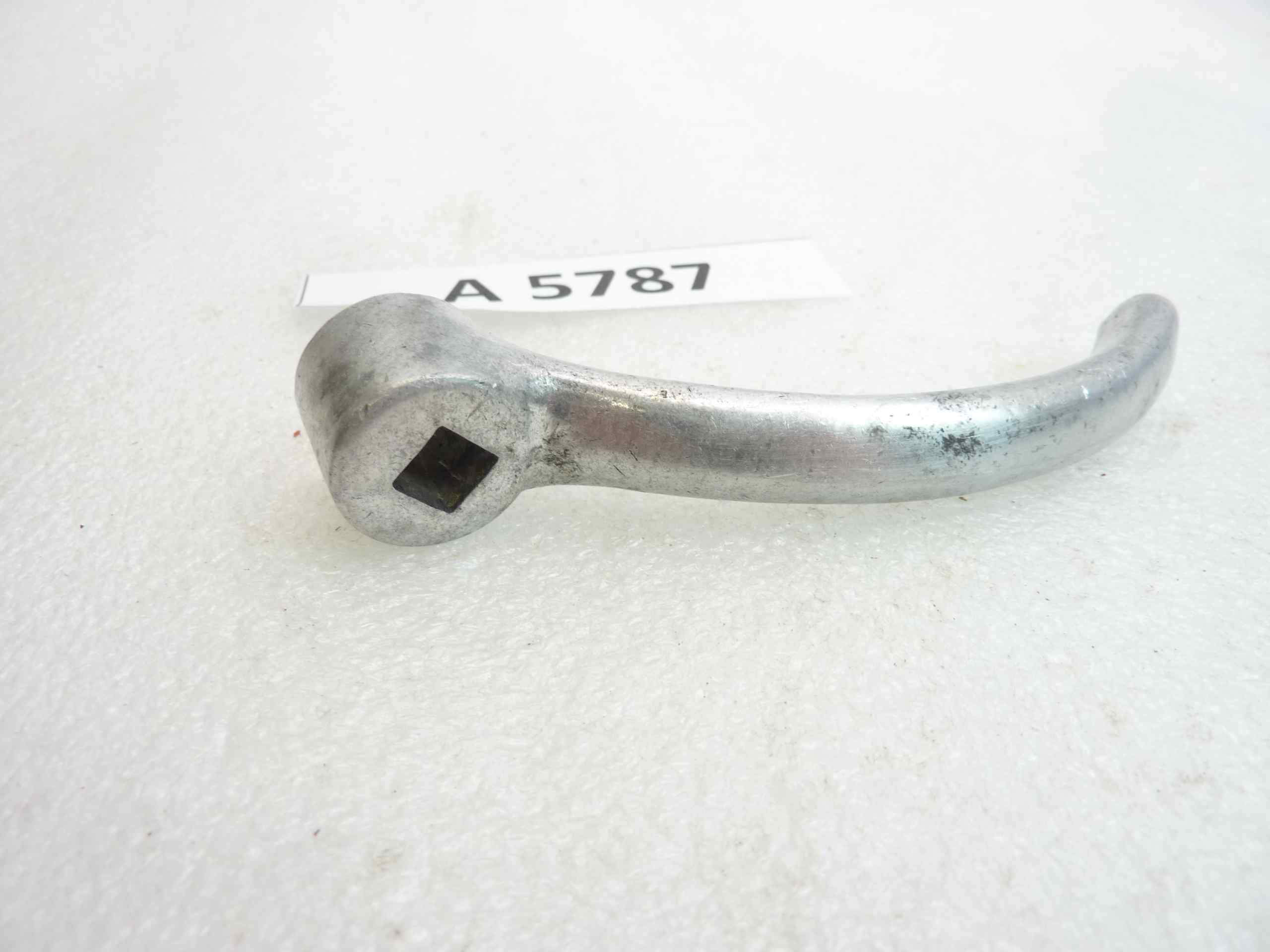 Maniglia interna portiera Fiat epoca lungh 12 cm foro quad 83 mm nuovo fondo di magazzino - immagine 4