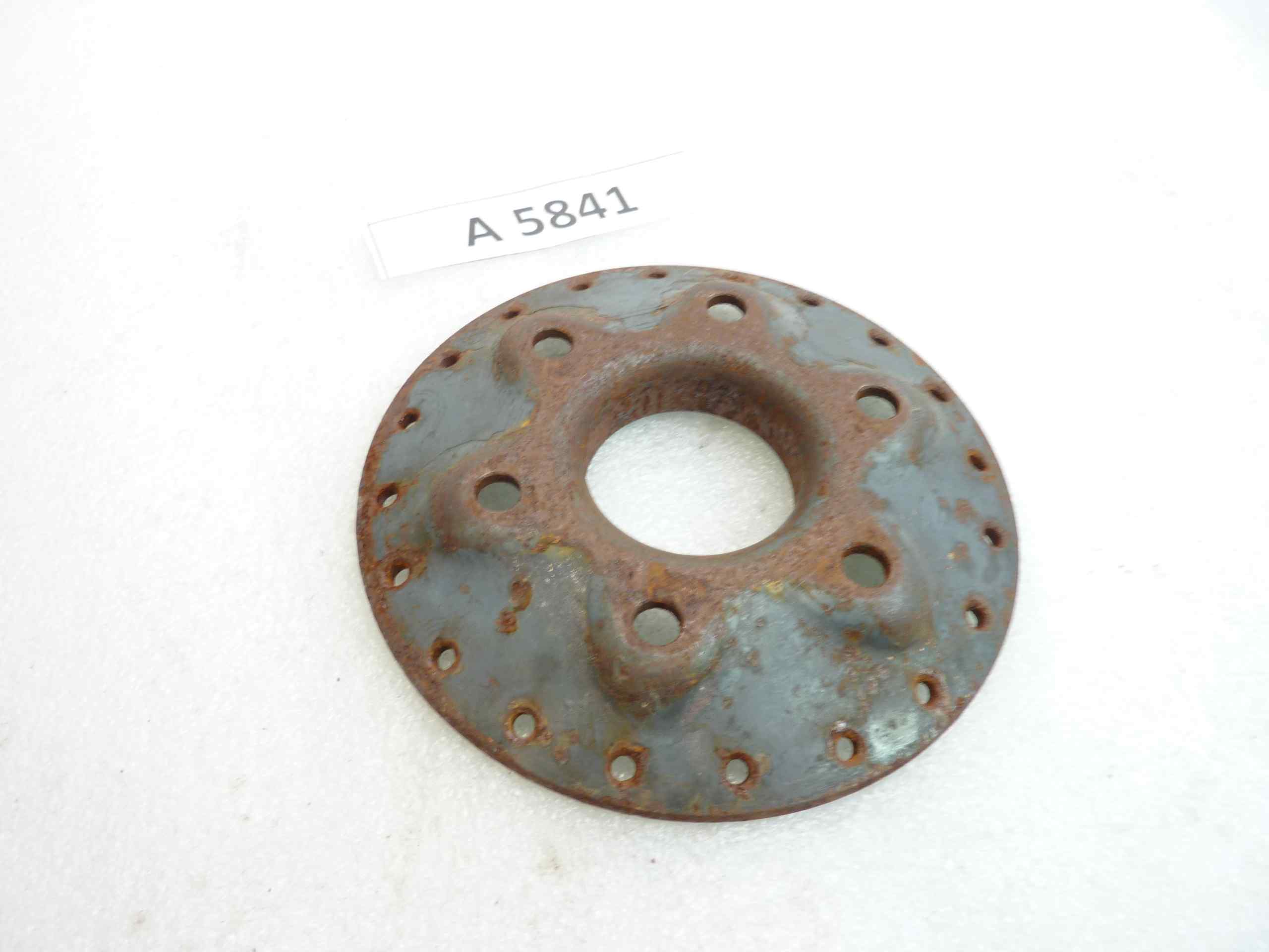 Flangia mozzo ruota Guzzi Airone 250 diam int 41,5 mm est 130 mm - immagine 2