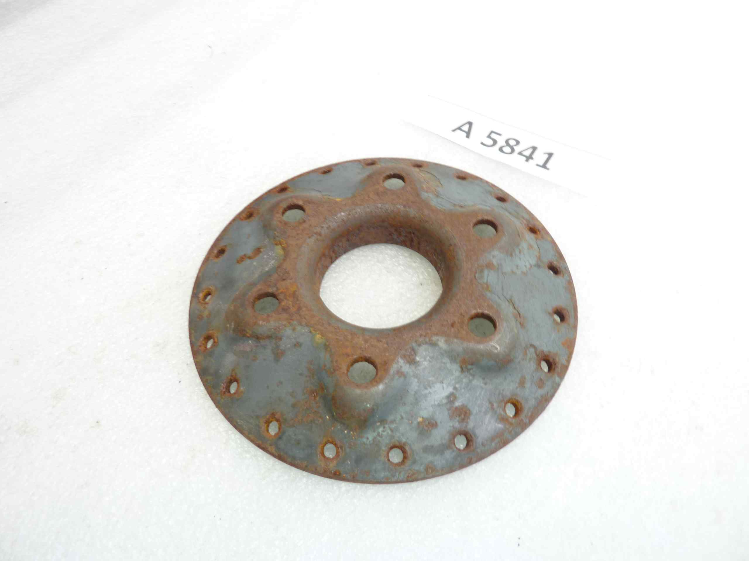 Flangia mozzo ruota Guzzi Airone 250 diam int 41,5 mm est 130 mm - immagine 3