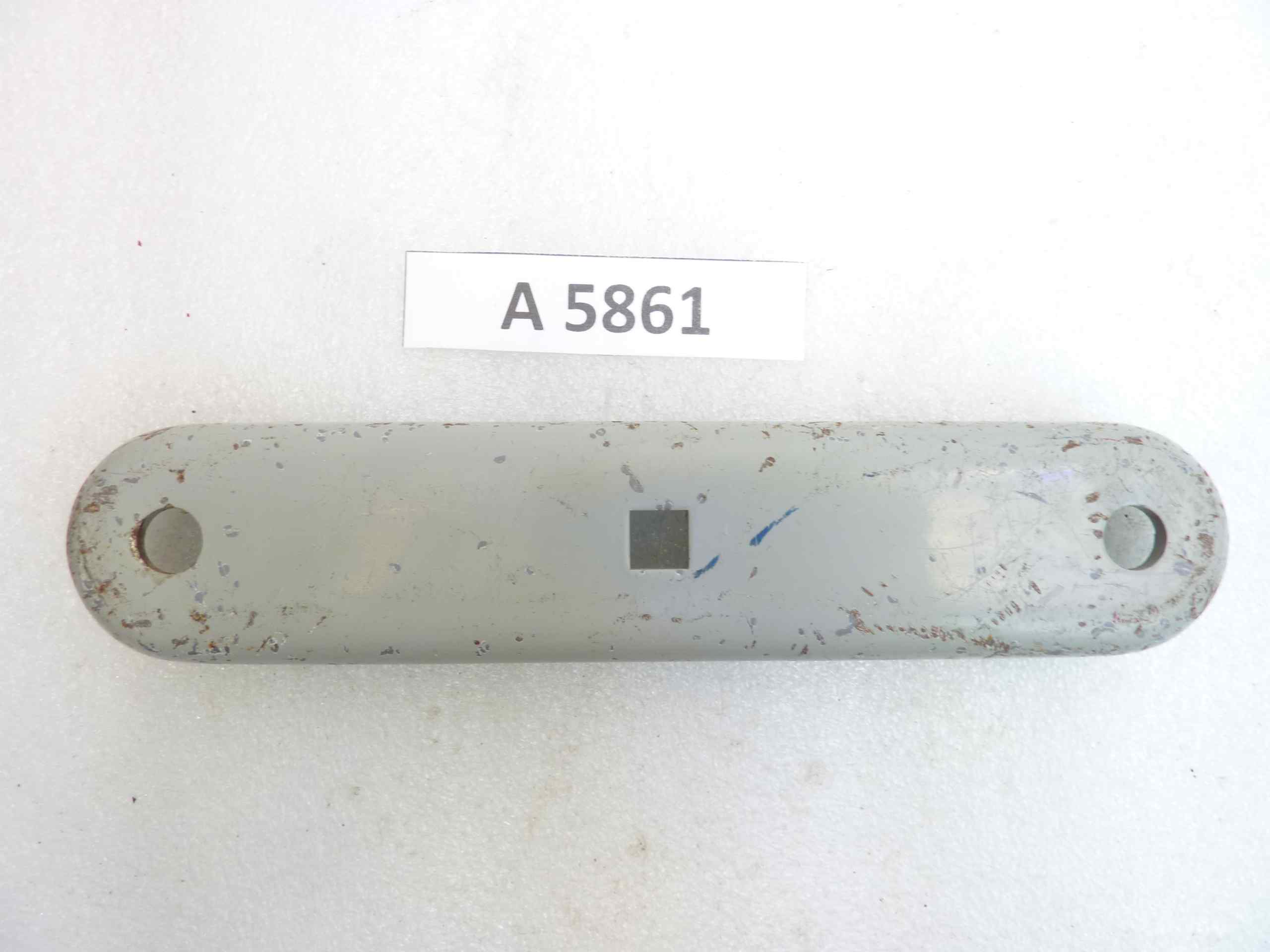 Piastra traverso superiore forcella Guzzi dim 233 x 43 nuovo fondo di magazzino