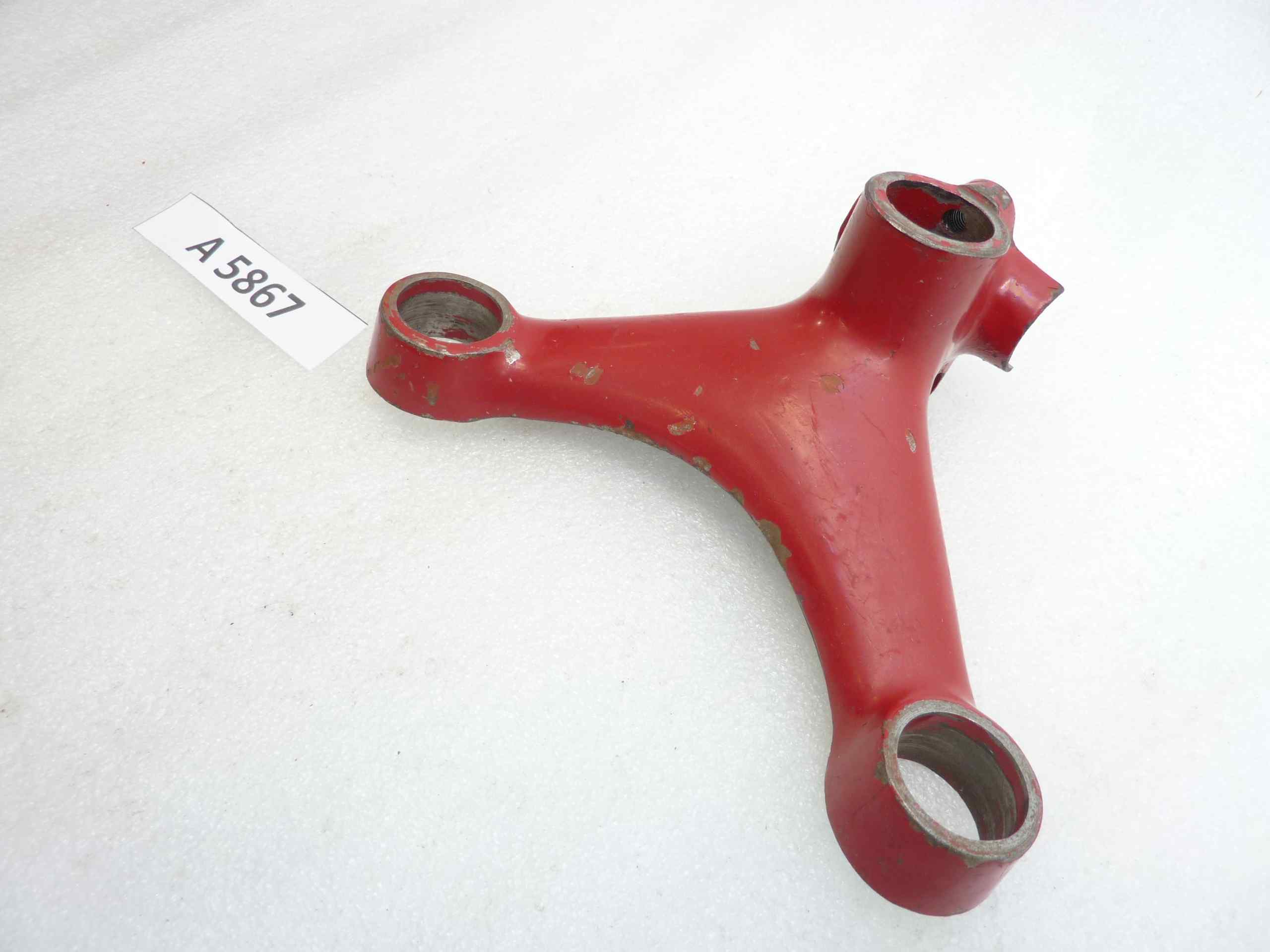Piastra superiore forcella Moto Morini 175 Turismo GT - immagine 2