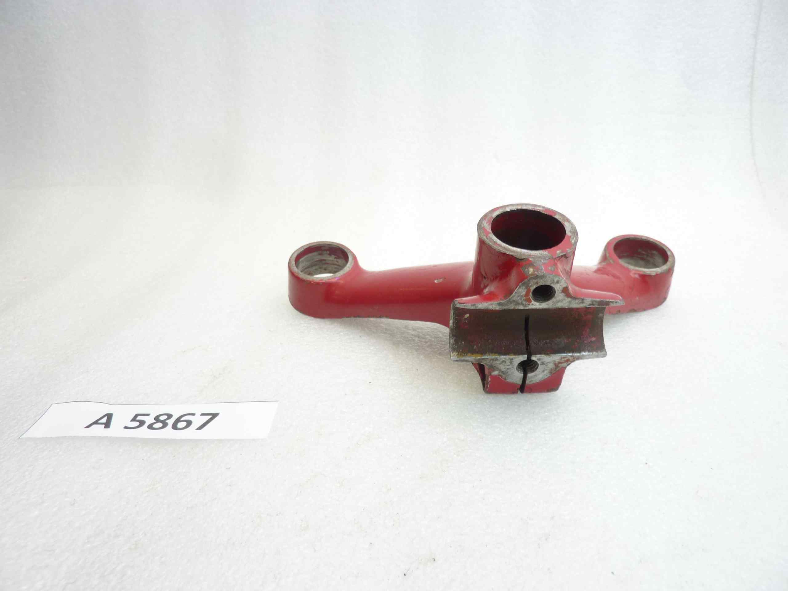 Piastra superiore forcella Moto Morini 175 Turismo GT - immagine 3