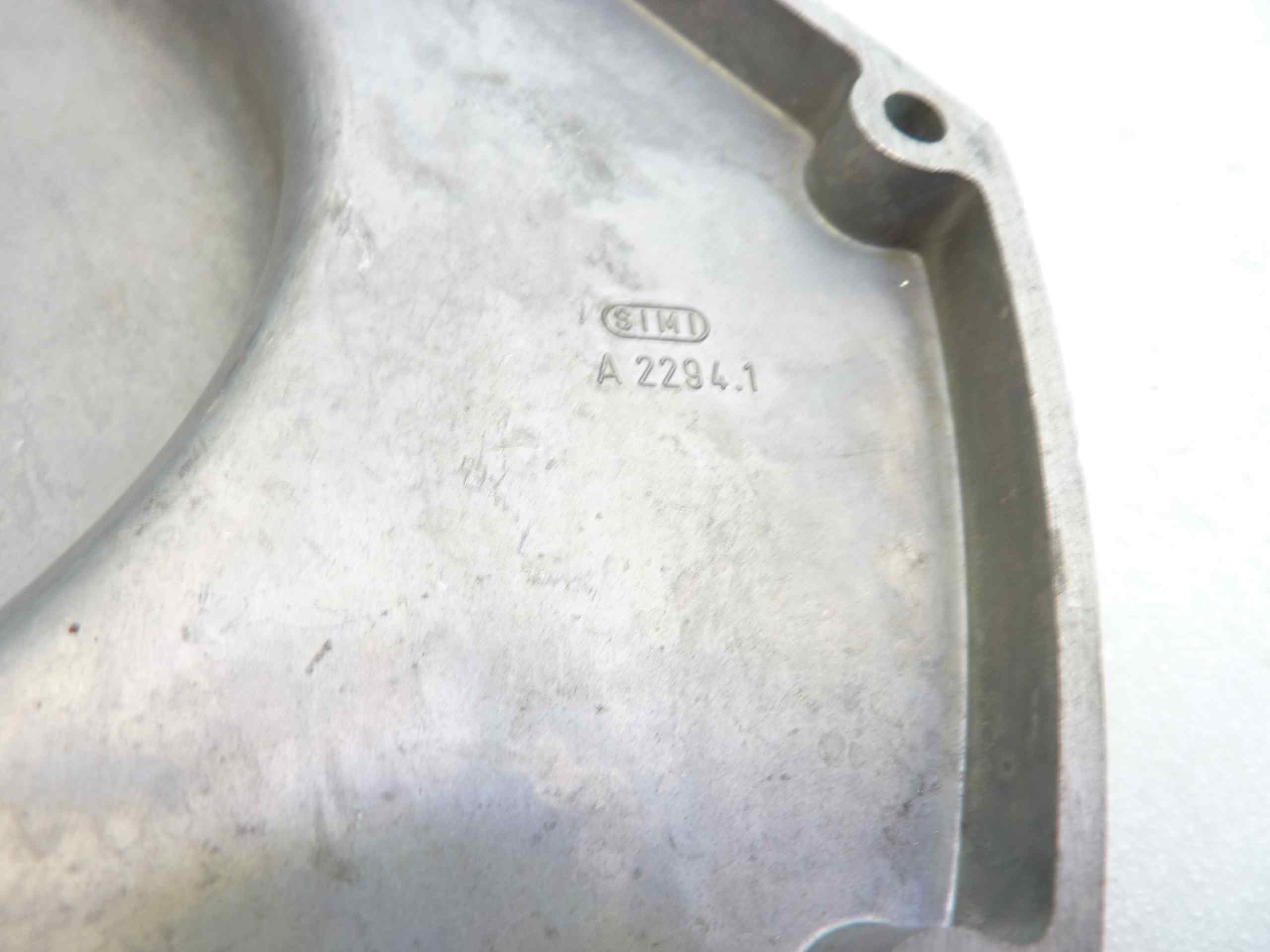 Coperchio carter Guzzi Trotter lato frizione cod 45001600 NUOVO fondo di magazzino - immagine 13