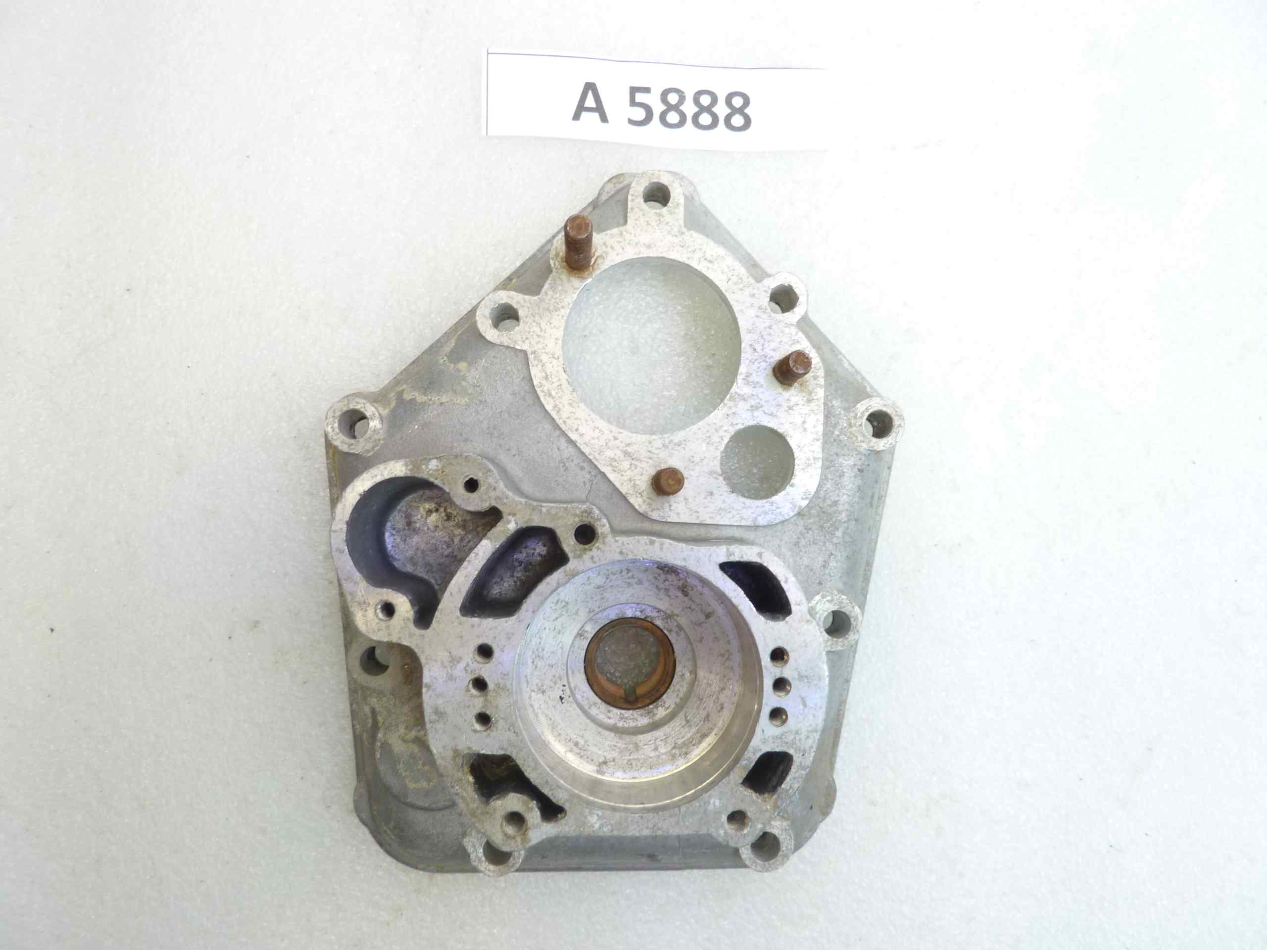 Coperchio carte Guzzi Motocarro Ercole 500 motore lato distribuzione cod 25001301 NUOVO fondo di magazzino