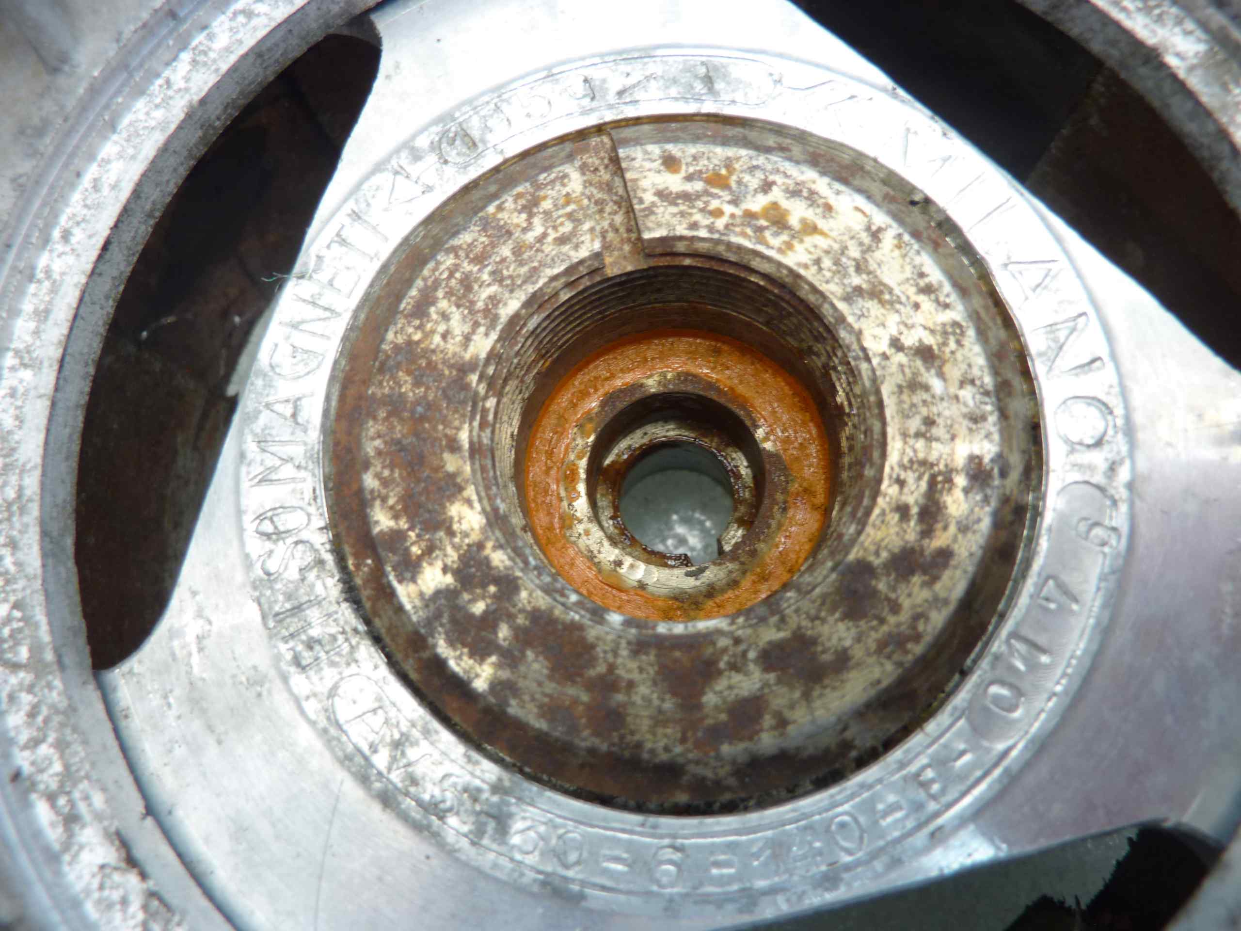 Volano Magnete Filso diam est 140 mm diam int 103 mm con ventola motocarro motozappa motocoltivatore - immagine 4