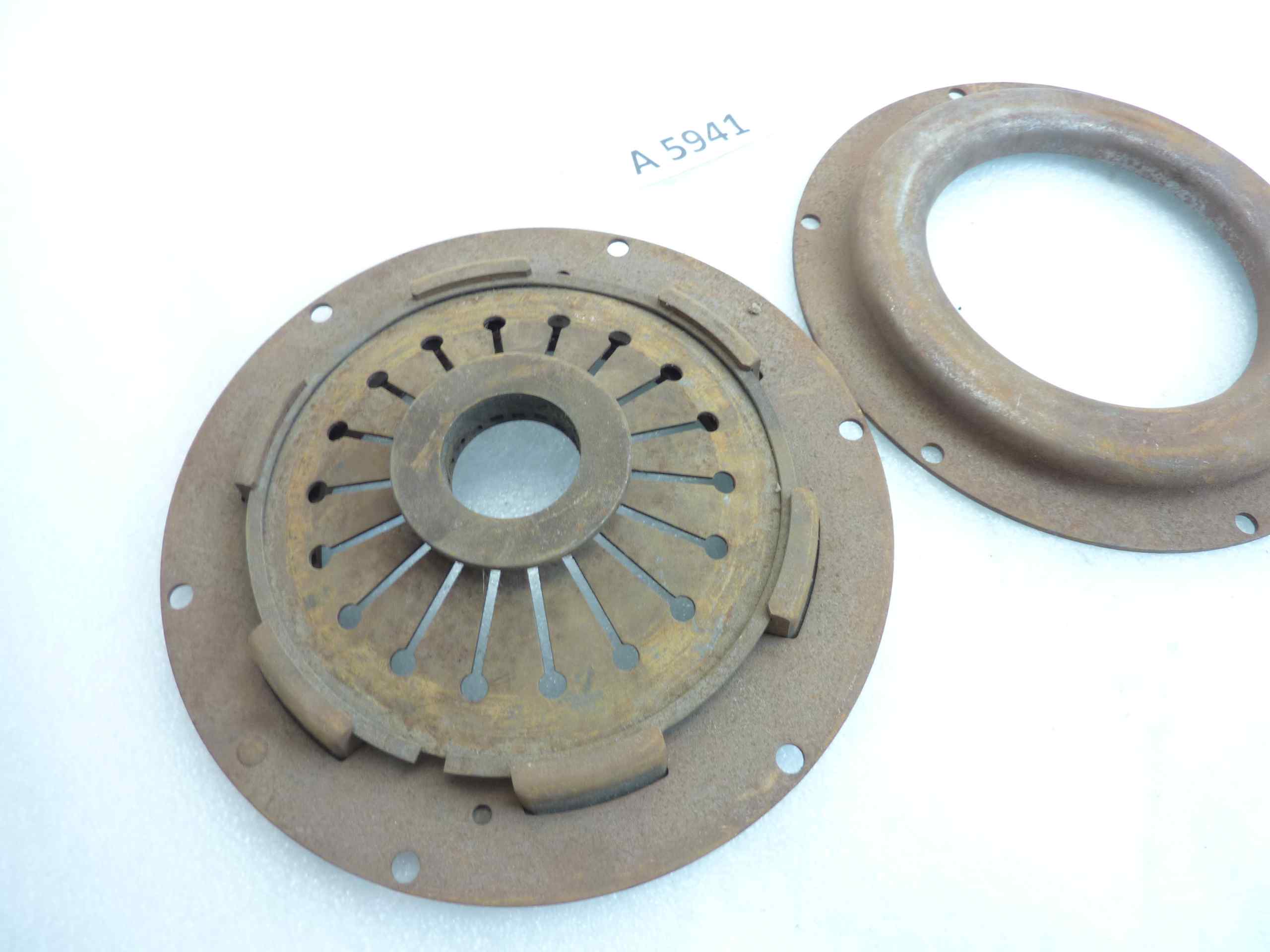 Spingidisco frizione Guzzi Motocoltivatore flangia NUOVO fondo di magazzino - immagine 2