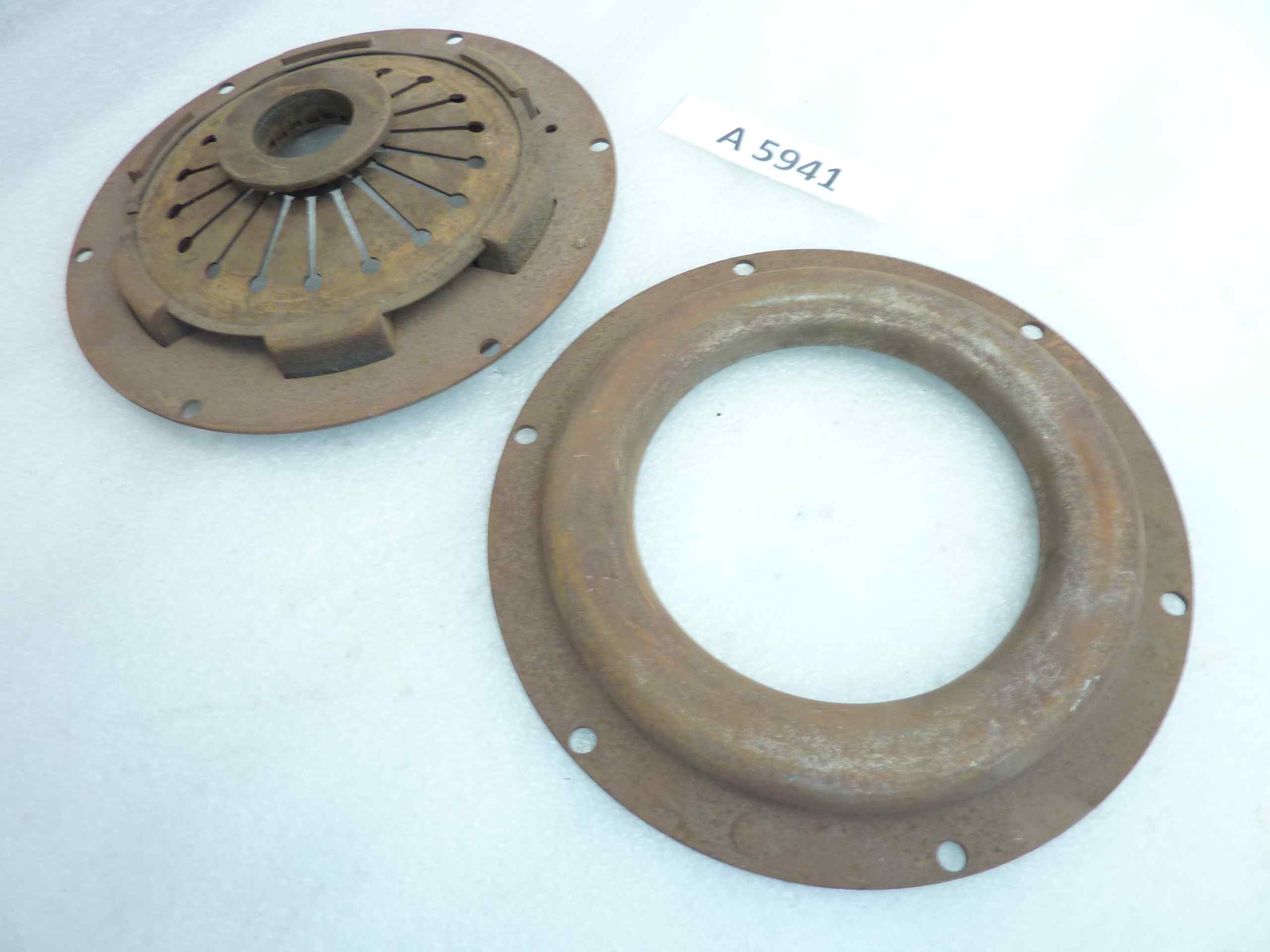 Spingidisco frizione Guzzi Motocoltivatore flangia NUOVO fondo di magazzino - immagine 3