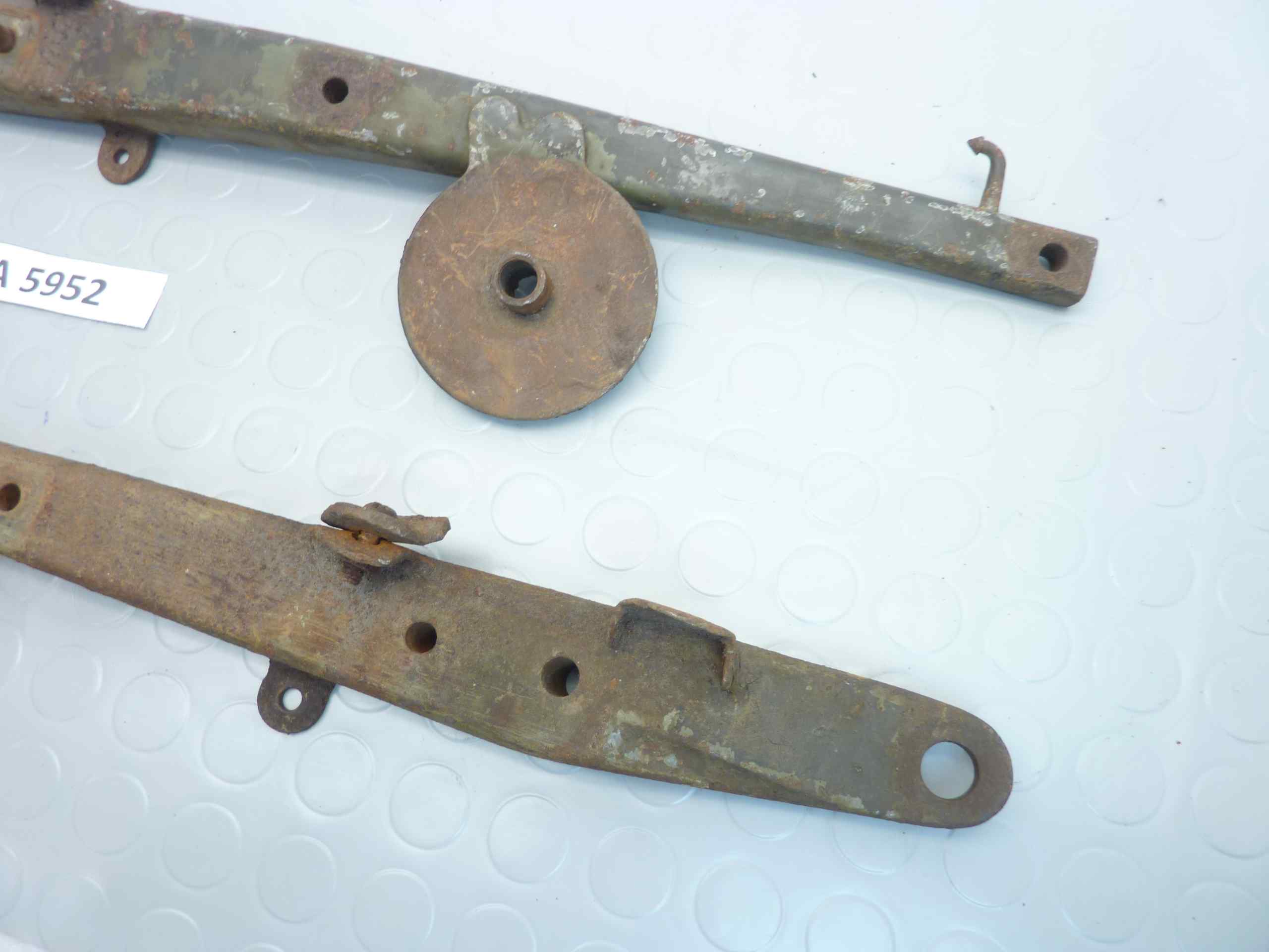 Bracci fissi post Guzzi Alce Superalce cod T9513 cod T9512 - immagine 4