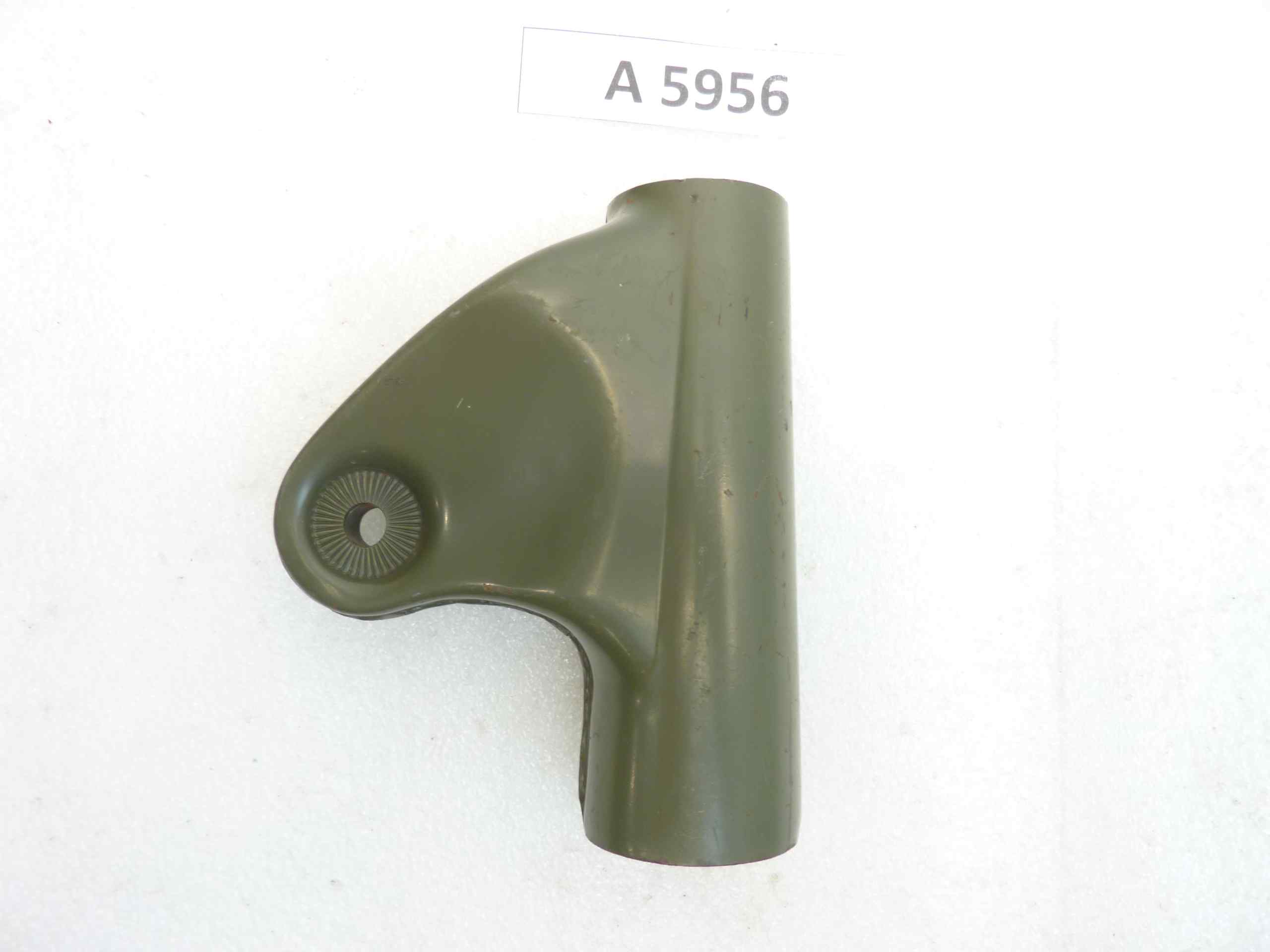 Staffa faro destro Puch 125 TT TS diam 38 - 44 mm lungh 136 mm NUOVO fondo di magazzino