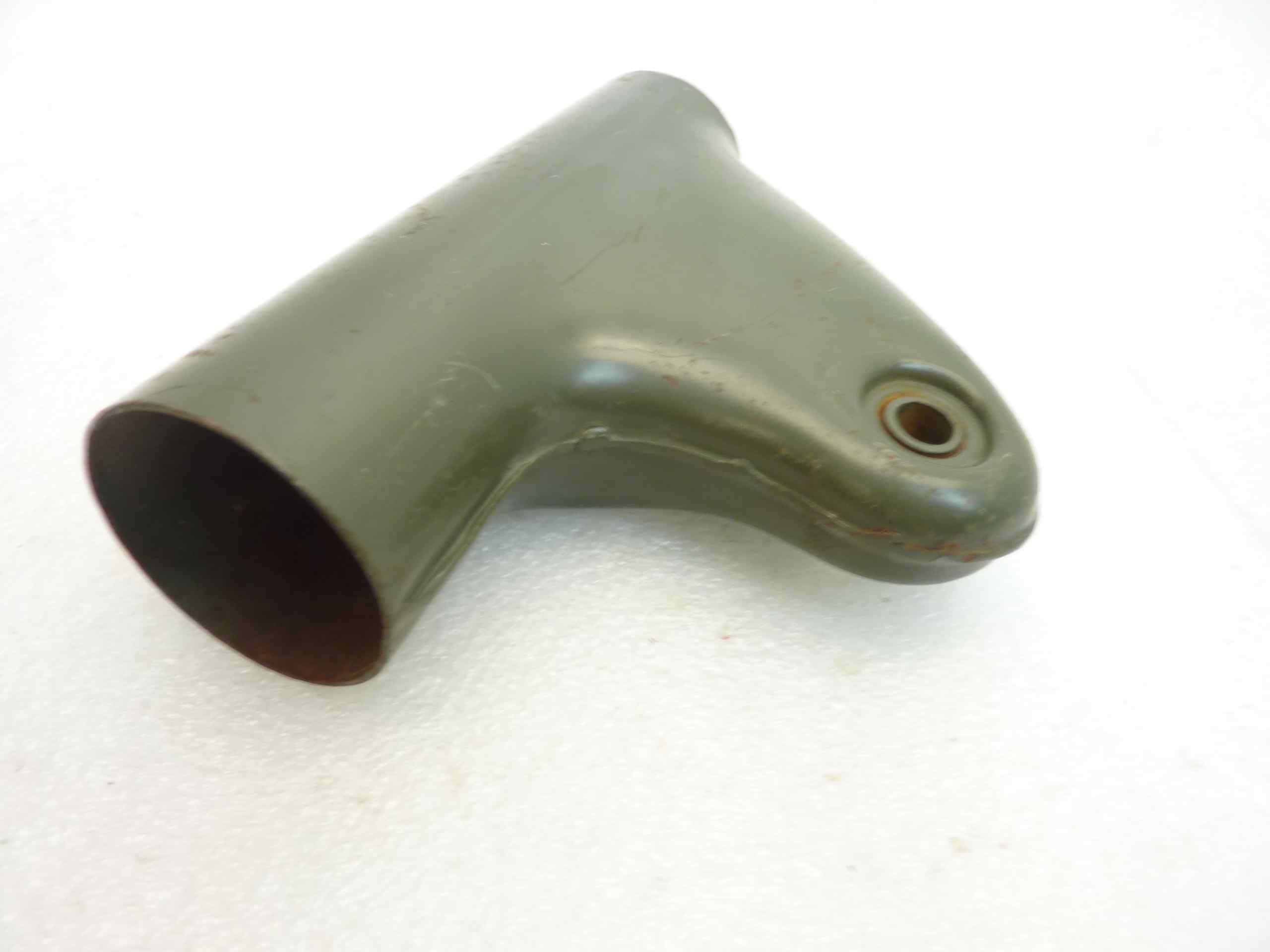 Staffa faro destro Puch 125 TT TS diam 38 - 44 mm lungh 136 mm NUOVO fondo di magazzino - immagine 5