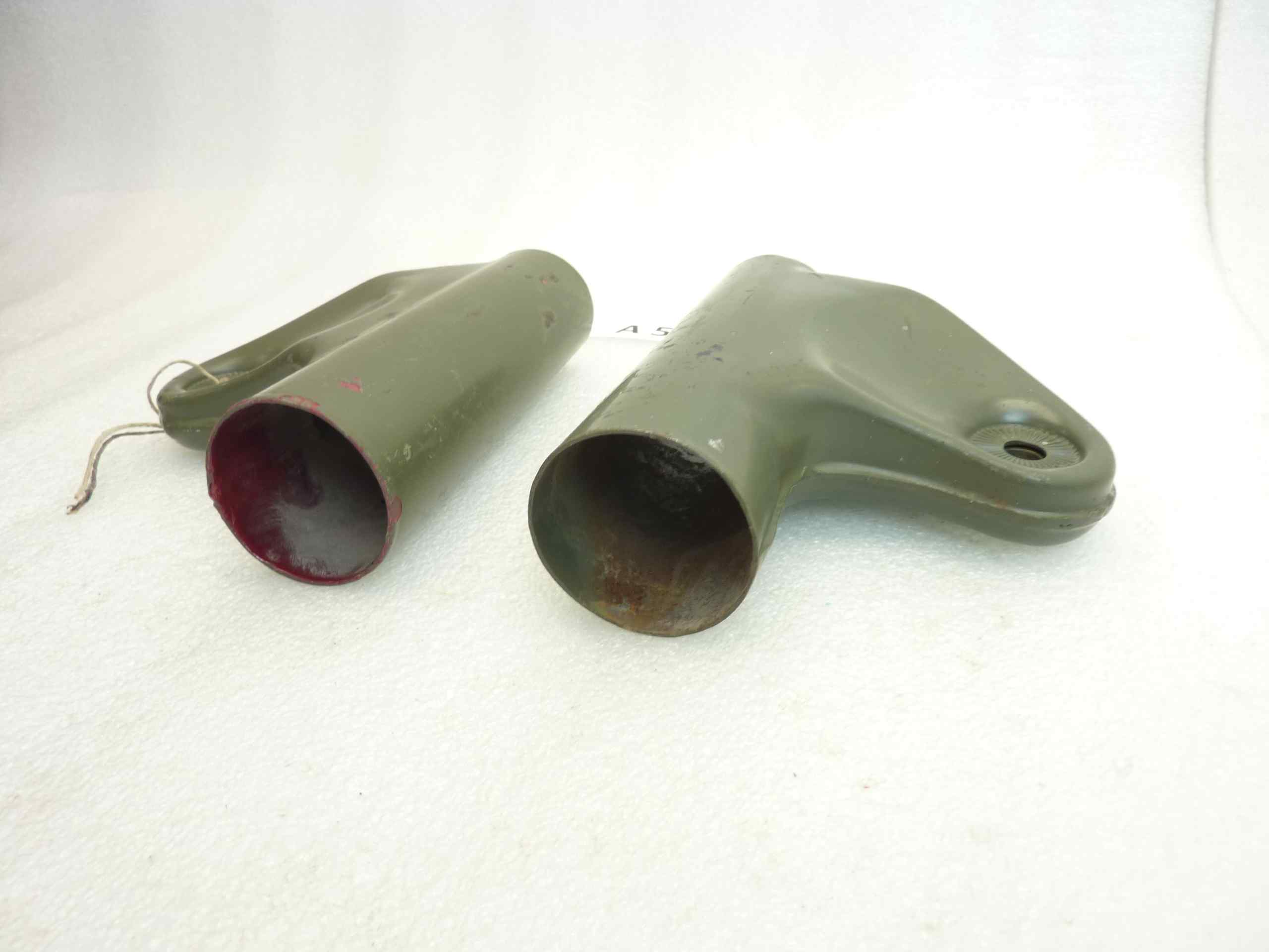 Staffe faro Puch 125 TT TS coppia Diam 38 - 44 mm lungh 136 mm NUOVO fondo di magazzino - immagine 3