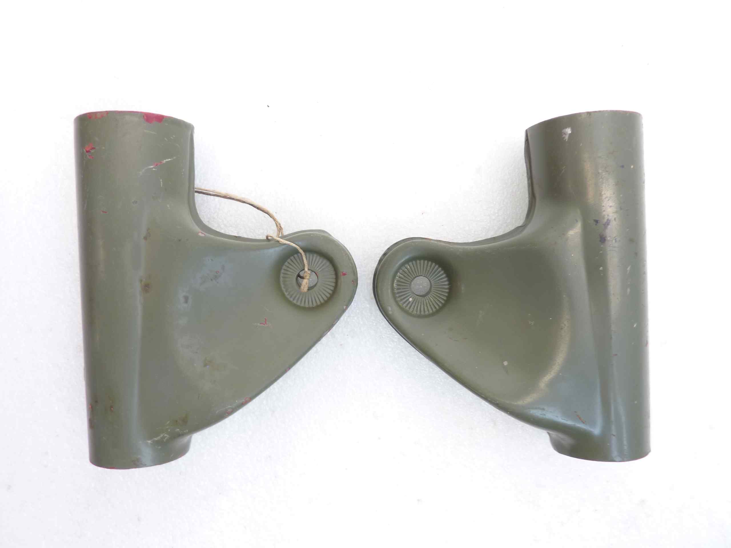Staffe faro Puch 125 TT TS coppia Diam 38 - 44 mm lungh 136 mm NUOVO fondo di magazzino - immagine 6