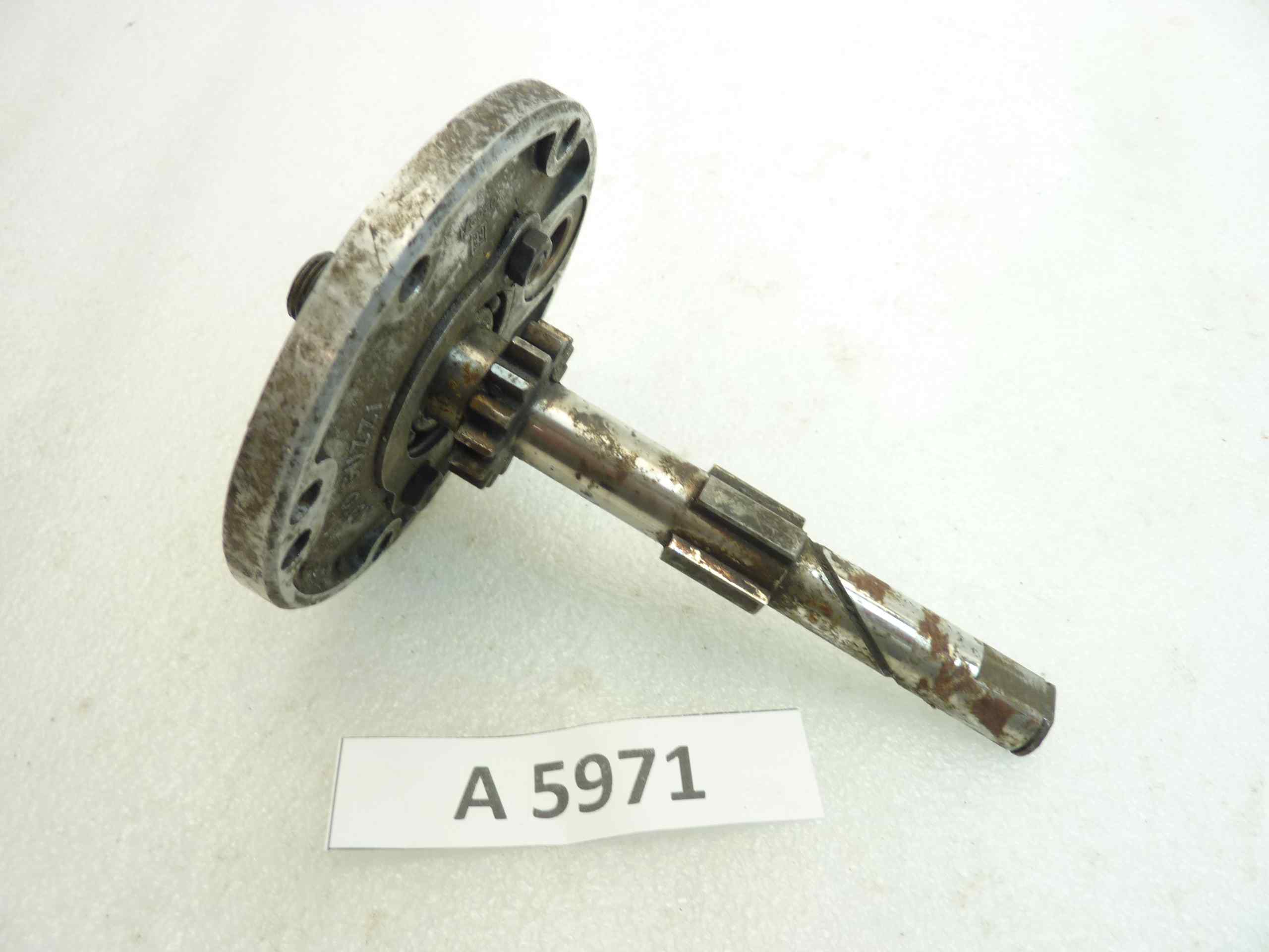 Flangia e albero cambio Guzzi Zigolo 98 cod 24205300