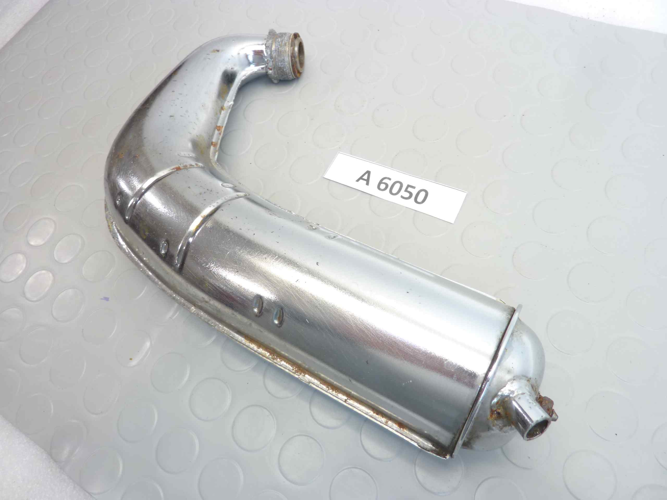 Marmitta Motobecane Mbk 50 terminale silenziatore NUOVO fondo di magazzino - immagine 3