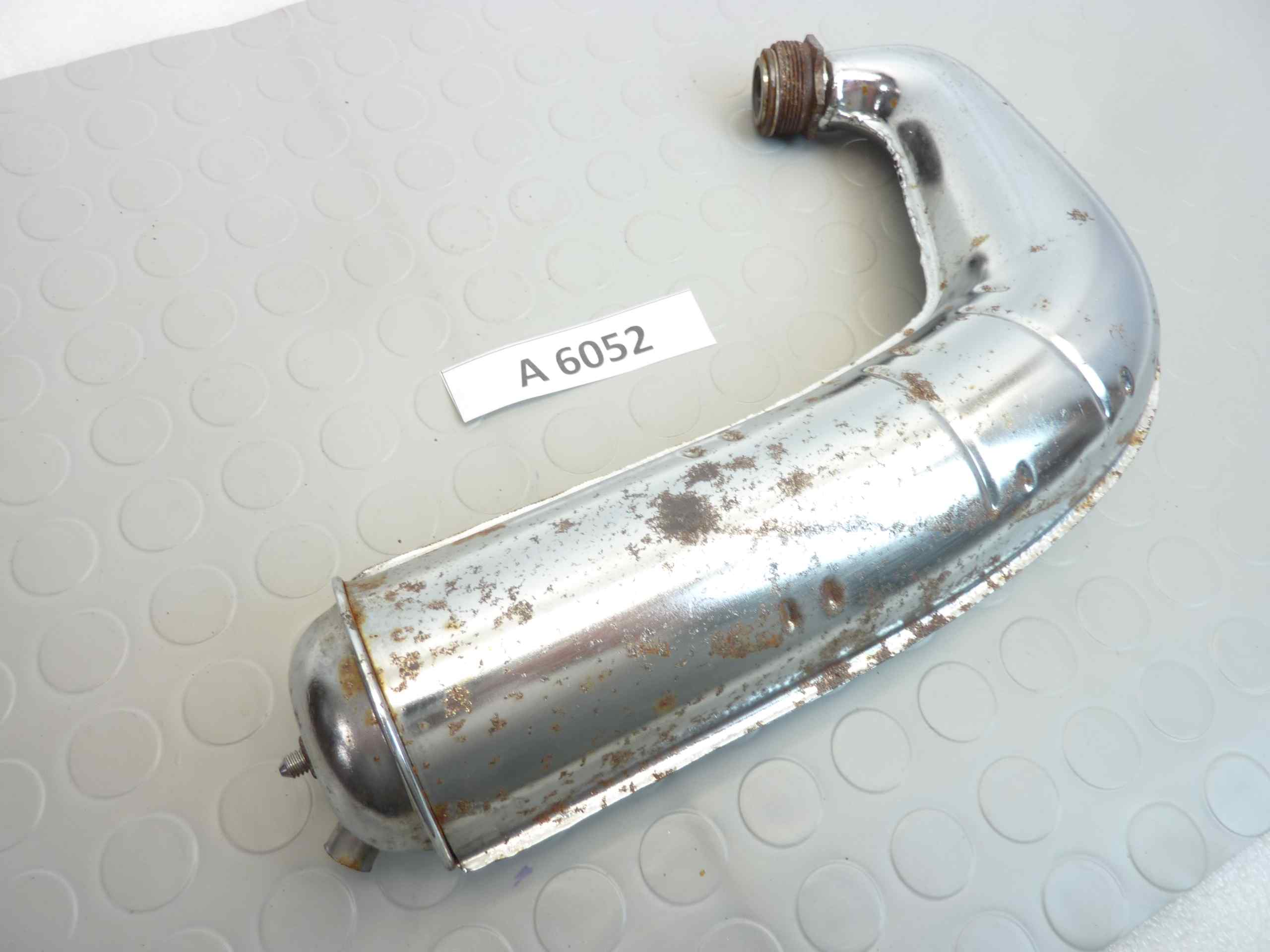 Marmitta Motobecane Mbk 50 terminale silenziatore NUOVO fondo di magazzino - immagine 2
