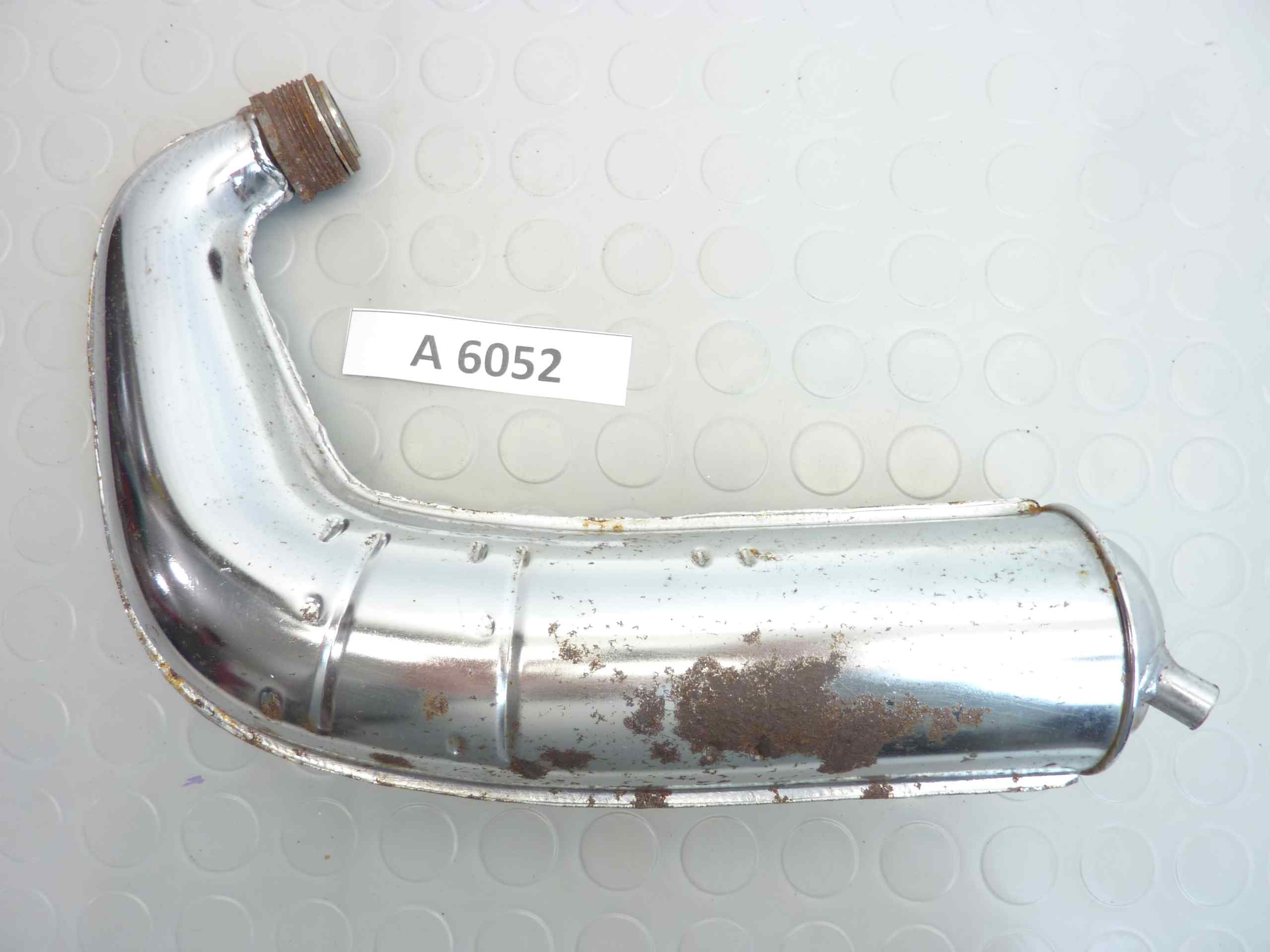 Marmitta Motobecane Mbk 50 terminale silenziatore NUOVO fondo di magazzino - immagine 4
