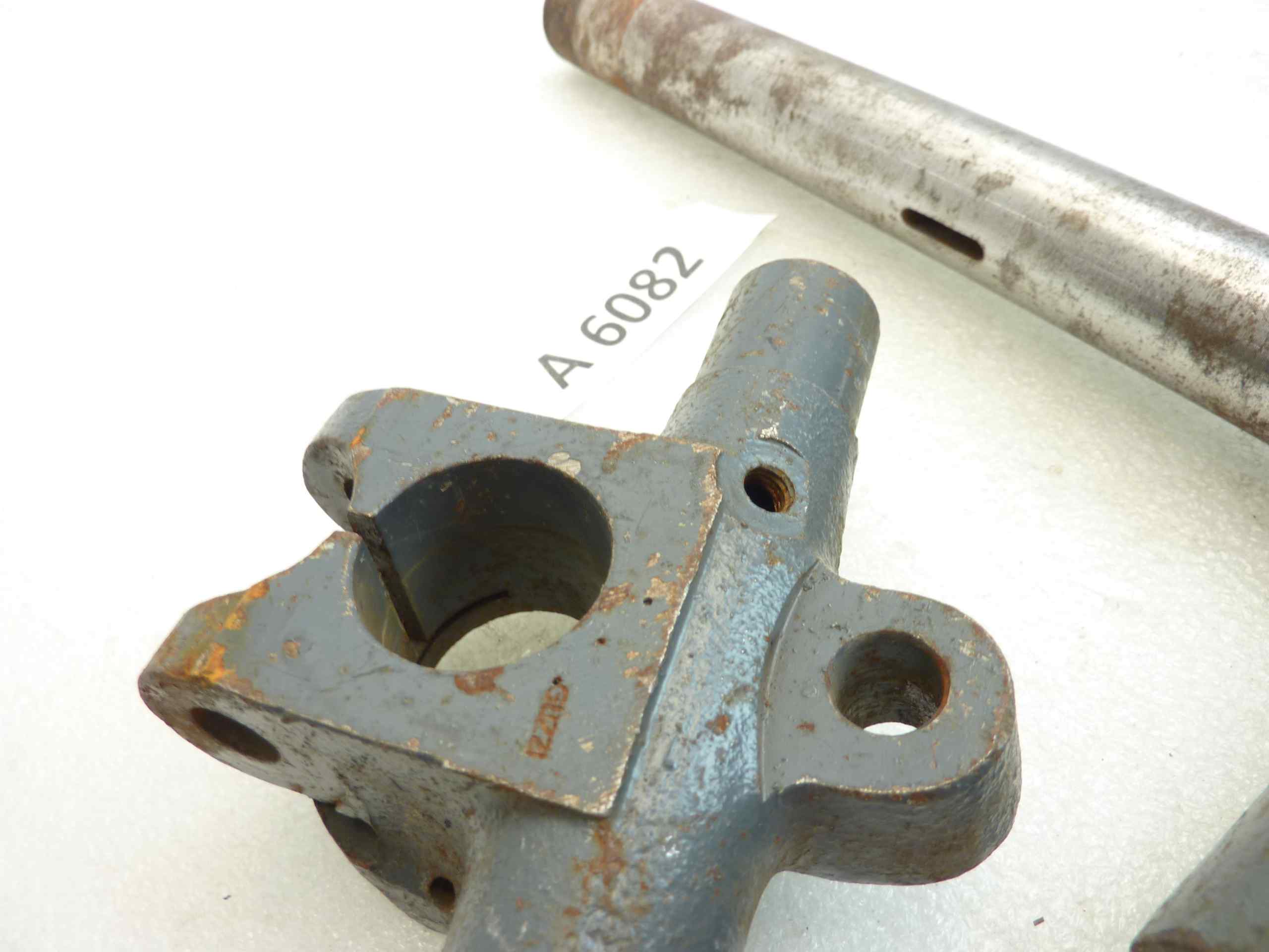 Base sterzo testa Guzzi Ercole forcella anteriore cod 25510201 25512501 boccole da 16 mm la base e 14 mm la testa nuovo fondo di magazzino - immagine 3