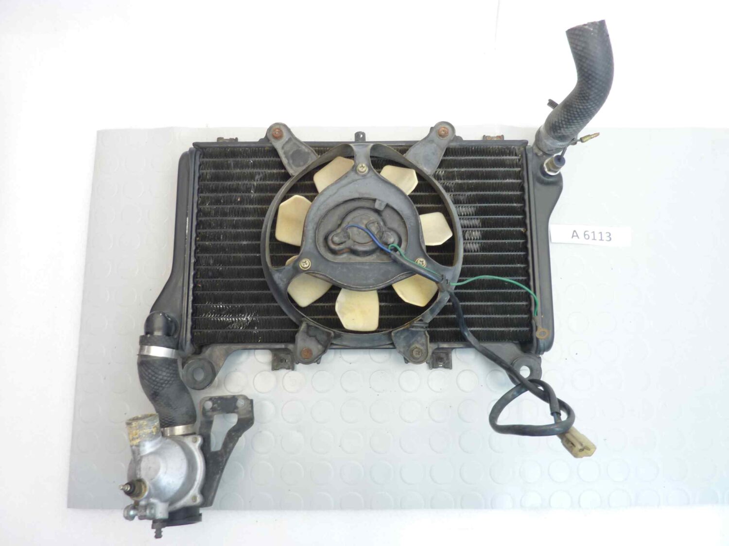 Radiatore Kawasaki GPX 750 Ninja Nippondenso 1986 - 1987 con ventola cod 022000 9411