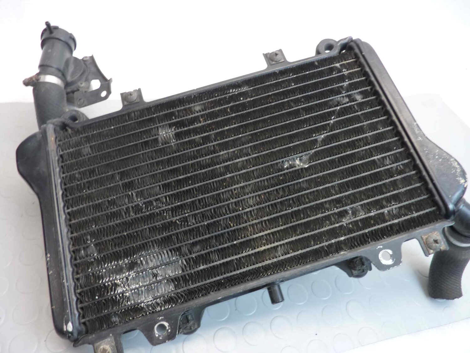 Radiatore Kawasaki GPX 750 Ninja Nippondenso 1986 - 1987 con ventola cod 022000 9411 - immagine 10