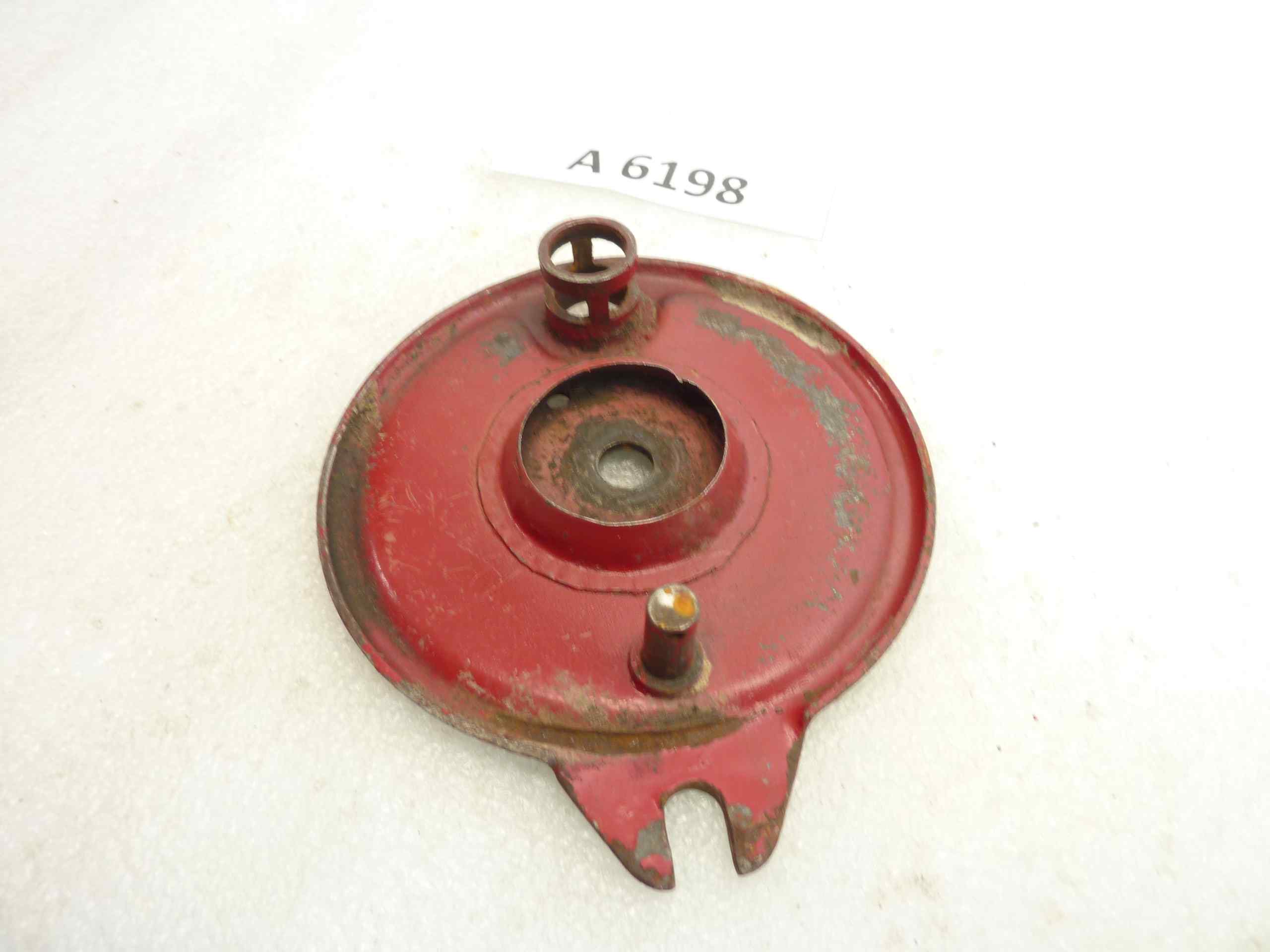 Disco piatto porta ganasce Guzzi Cardellino mozzo freni anteriore - immagine 3