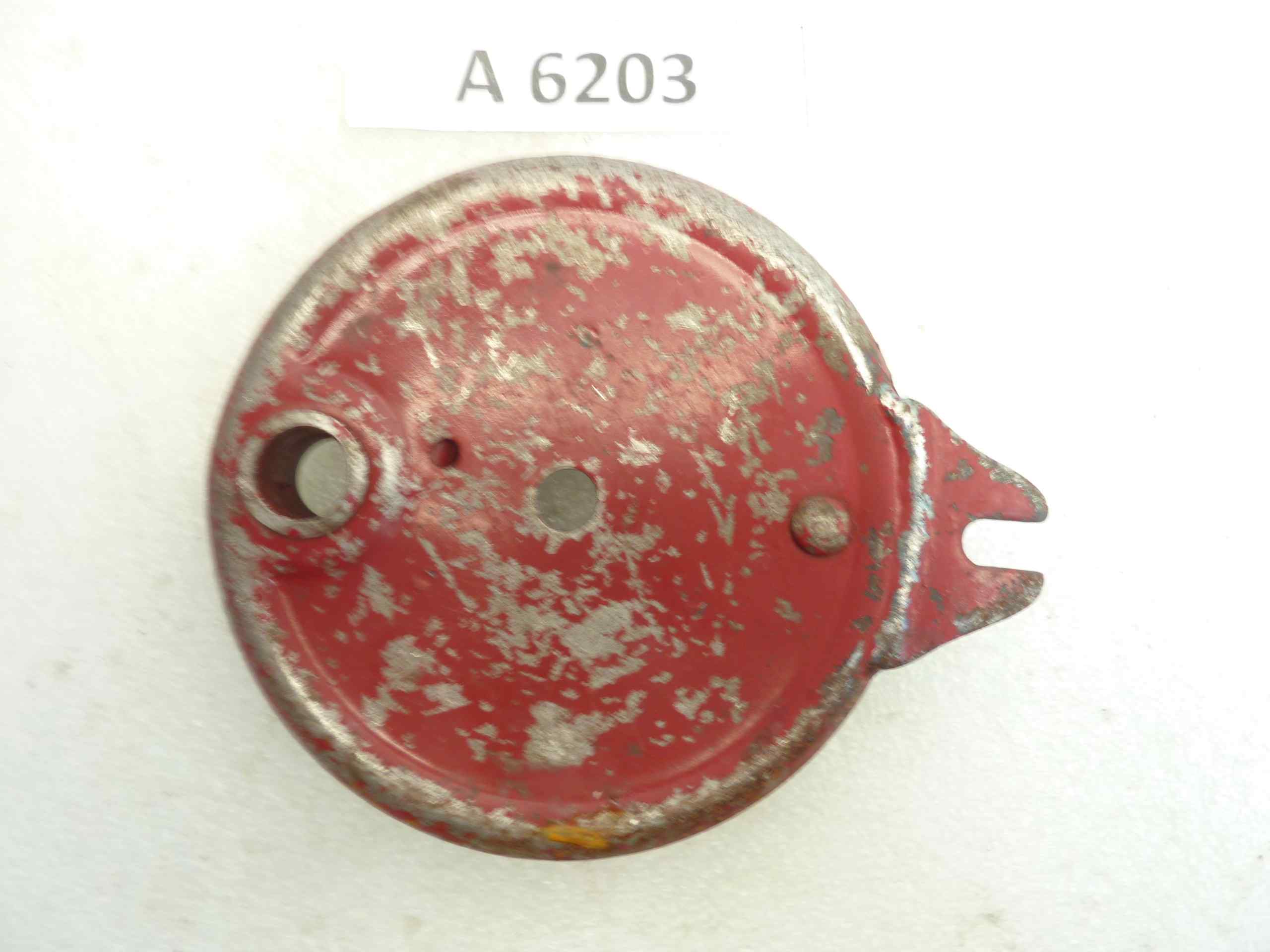 Disco piatto porta ganasce Guzzi Guzzino mozzo freni anteriore