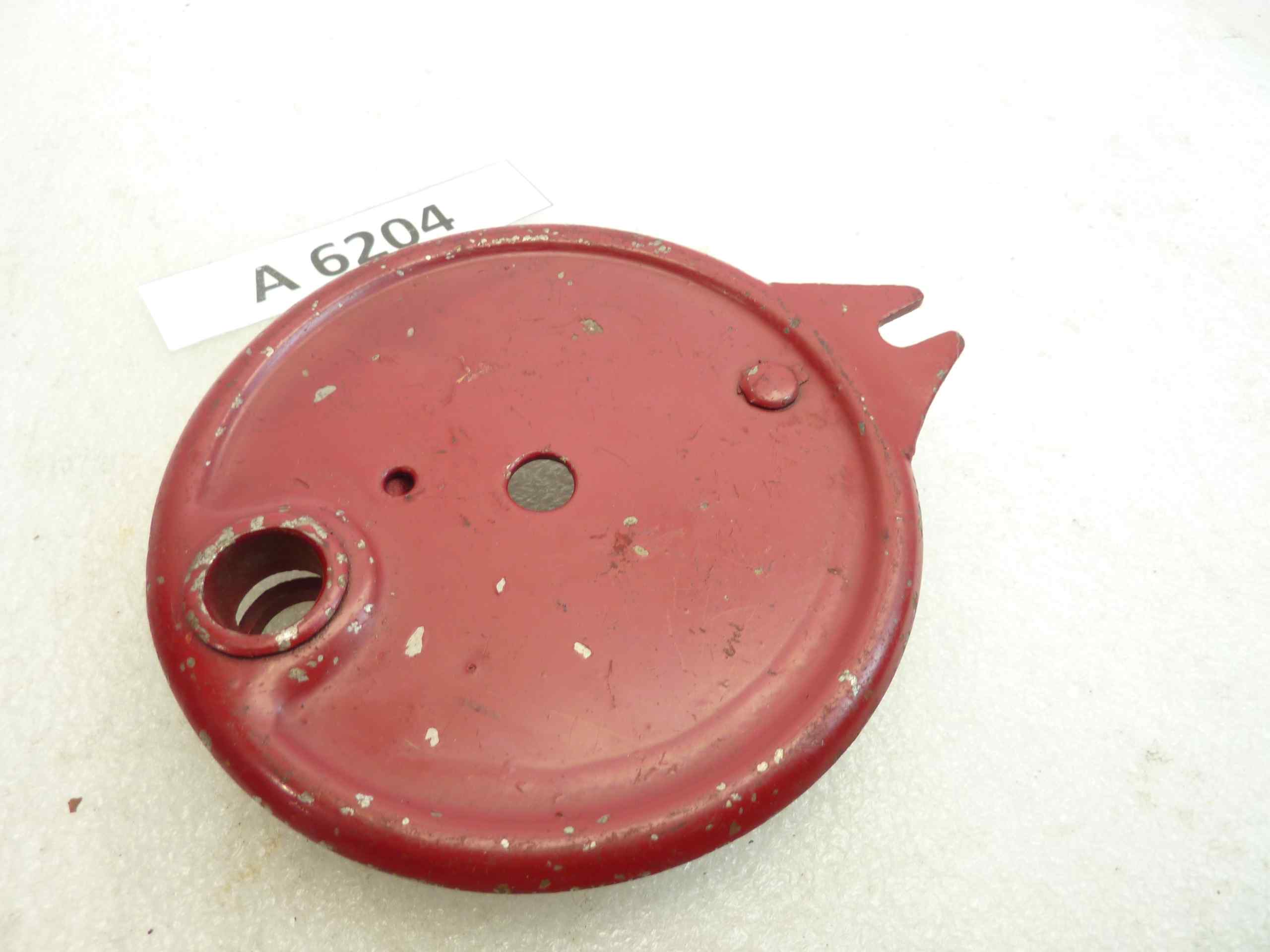 Disco piatto porta ganasce Guzzi Guzzino mozzo freni anteriore - immagine 2