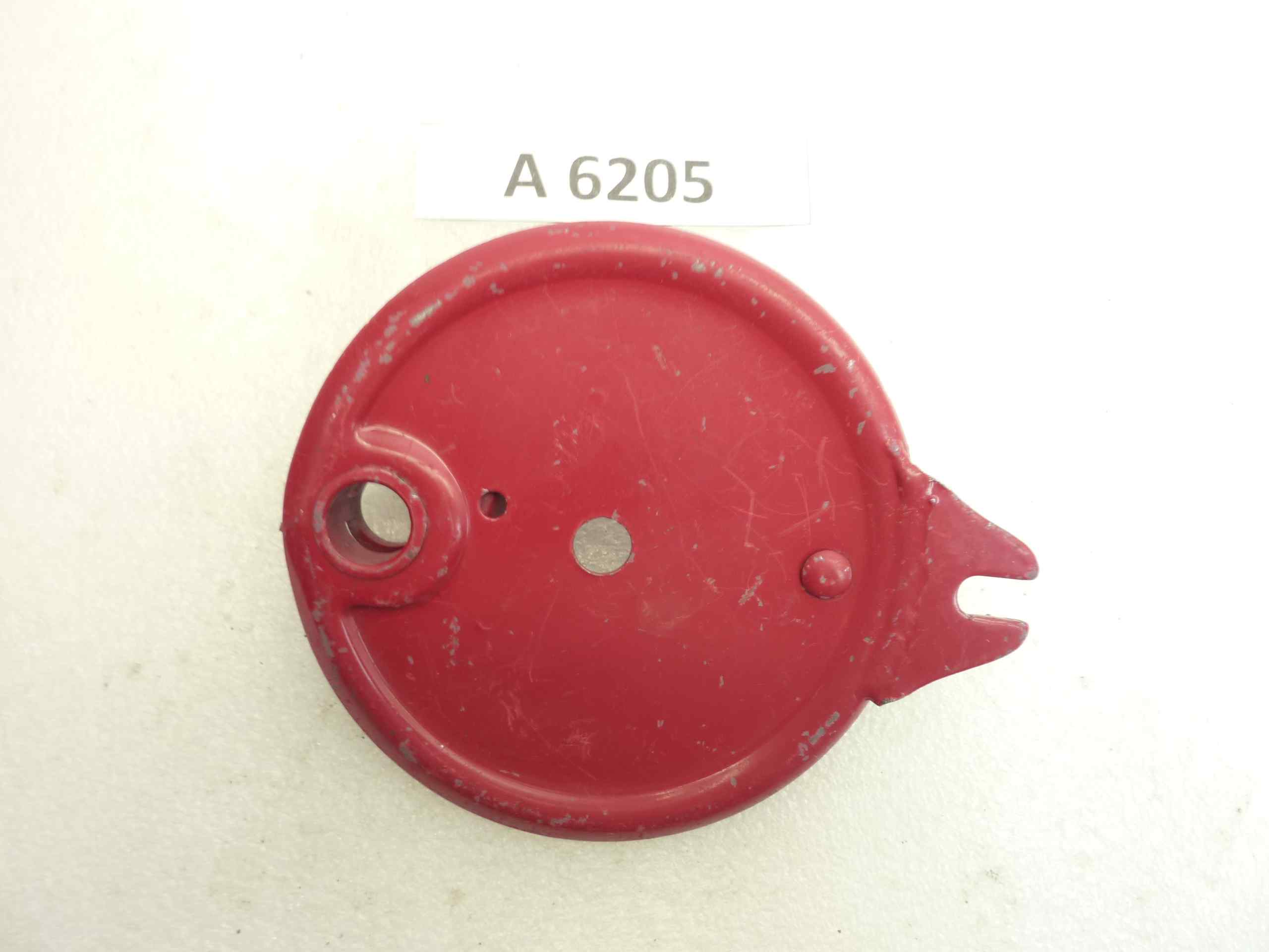Disco piatto porta ganasce Guzzi Guzzino mozzo freni anteriore