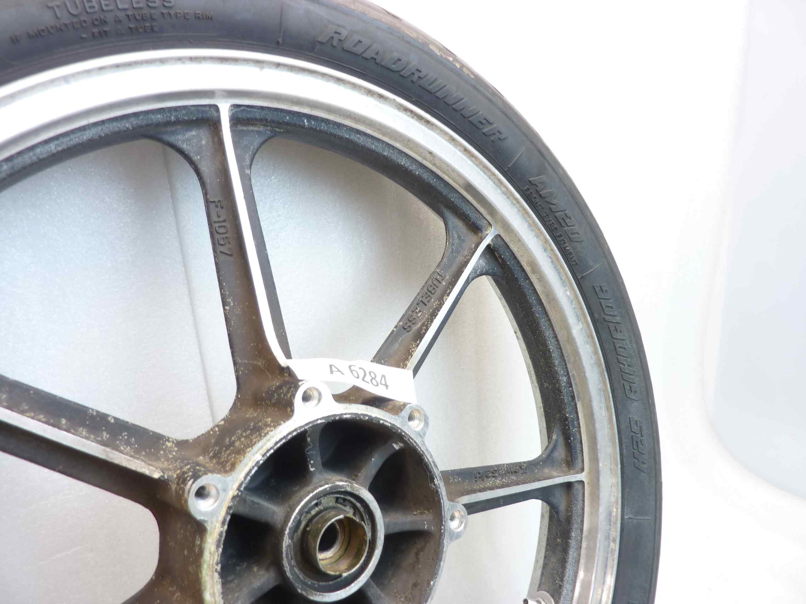 Ruota cerchio Kawasaki Z 440 450 anteriore 90 90H 19 F1057 19 x MT 1,85 - immagine 9