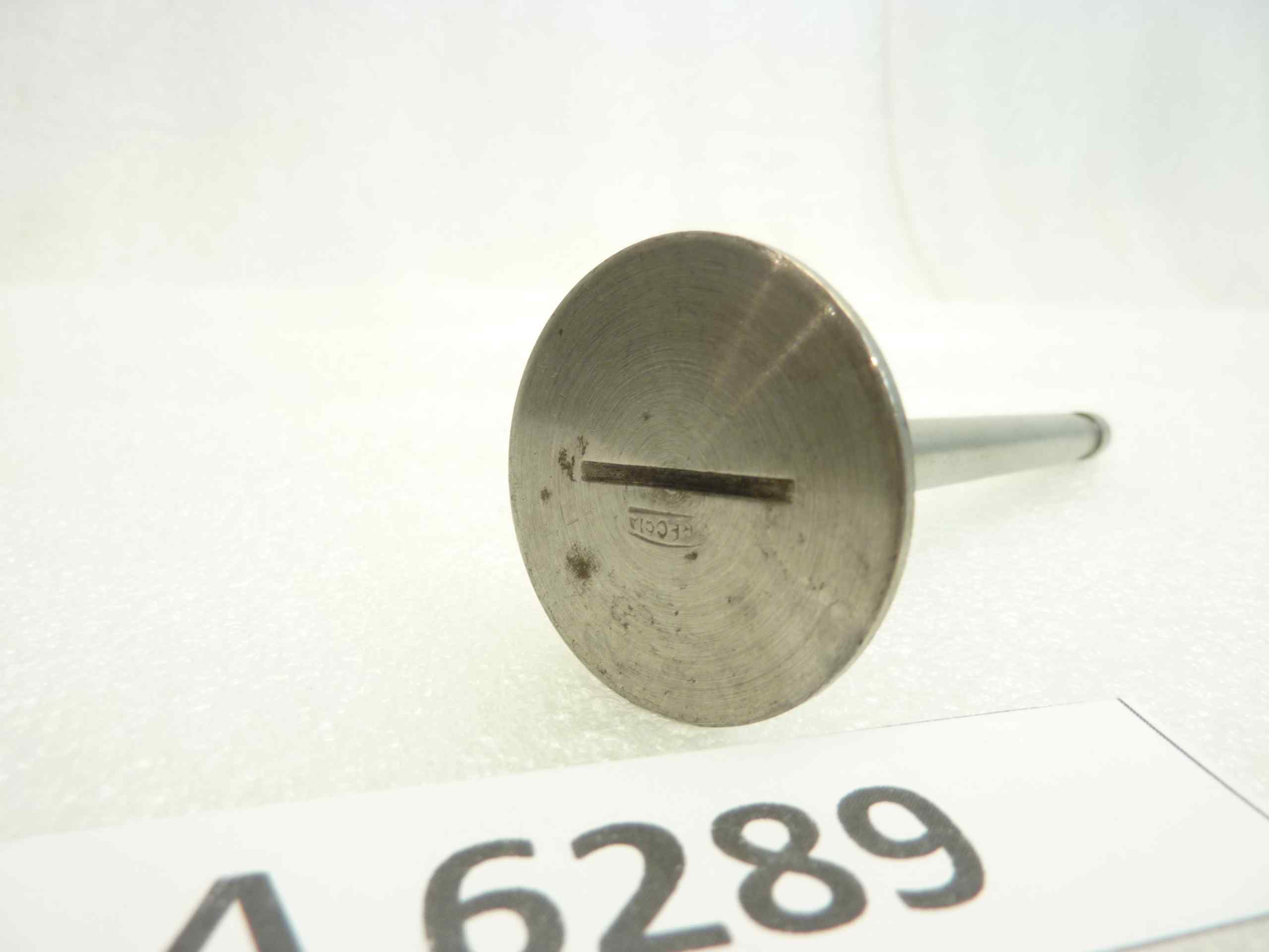 Valvola Freccia testa diam 36,7 mm - stelo diam 8 mm- lungh. Tot. 110 mm aspirazione o scarico nuovo fondo di magazzino - immagine 4
