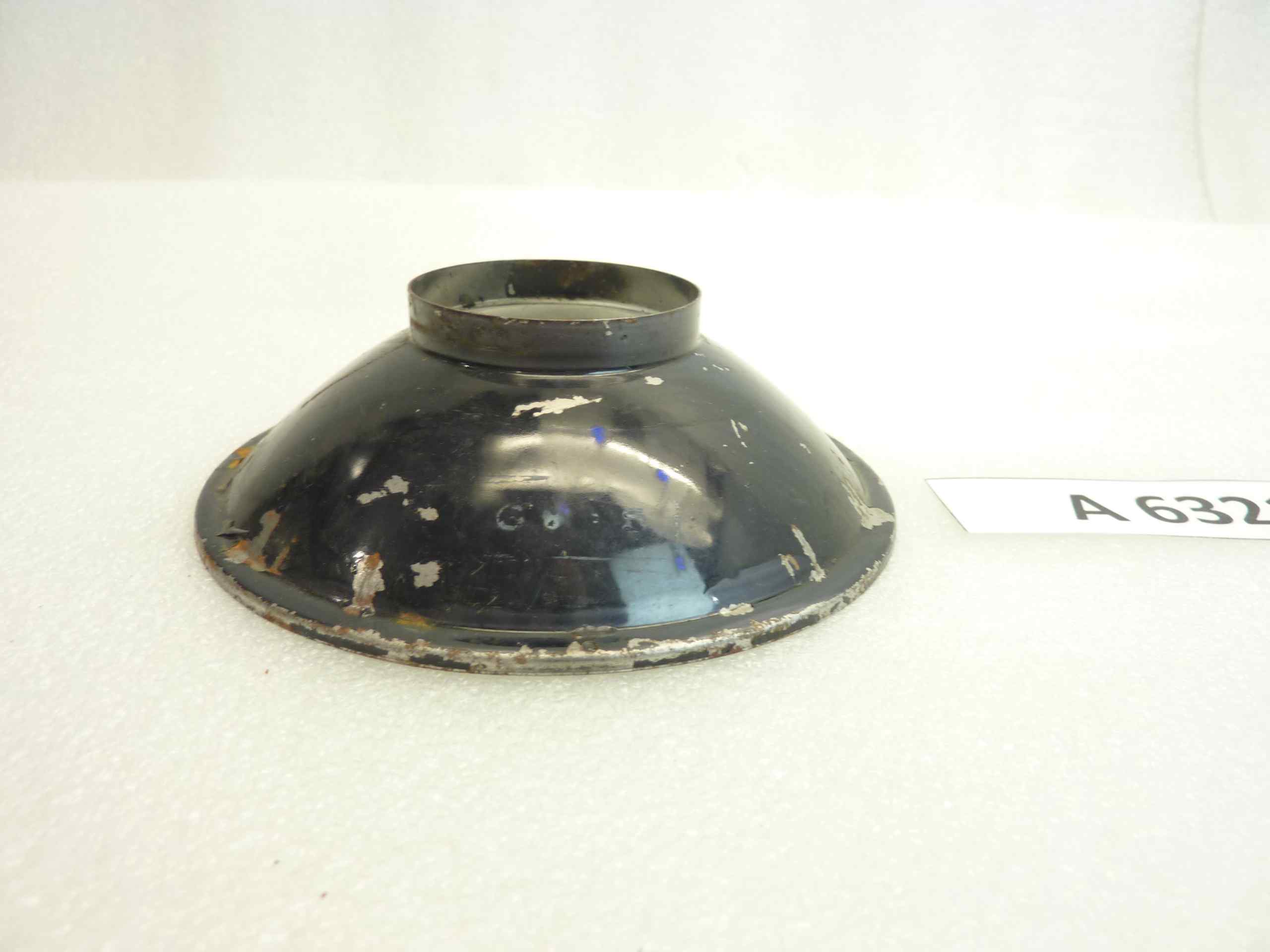 Parabola faro diam sede vetro 112 mm - diam foro 45 mm moto auto epoca - immagine 3