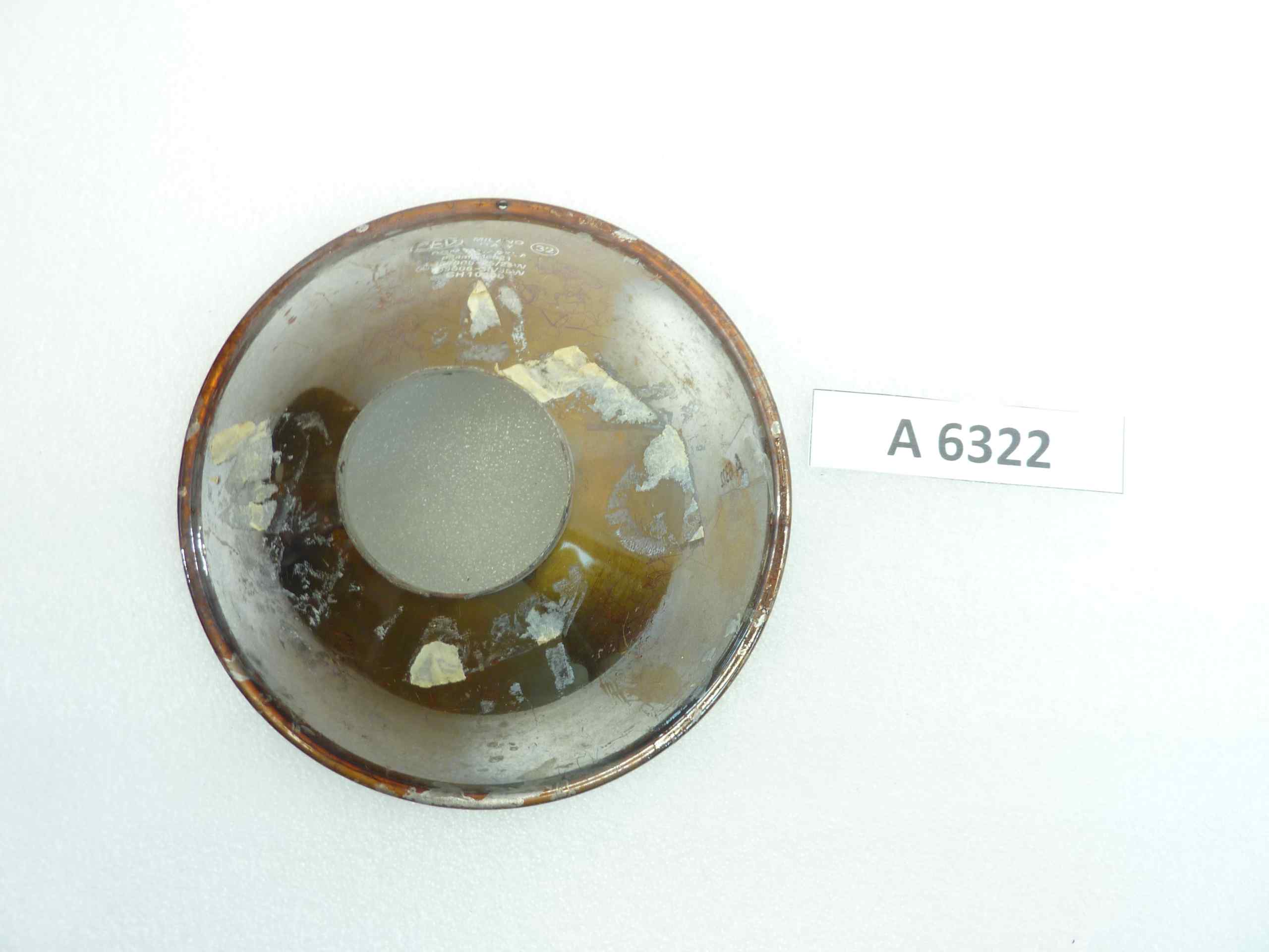 Parabola faro Cev 32 diam sede vetro 158 mm - diam foro 44 mm moto auto epoca - immagine 2