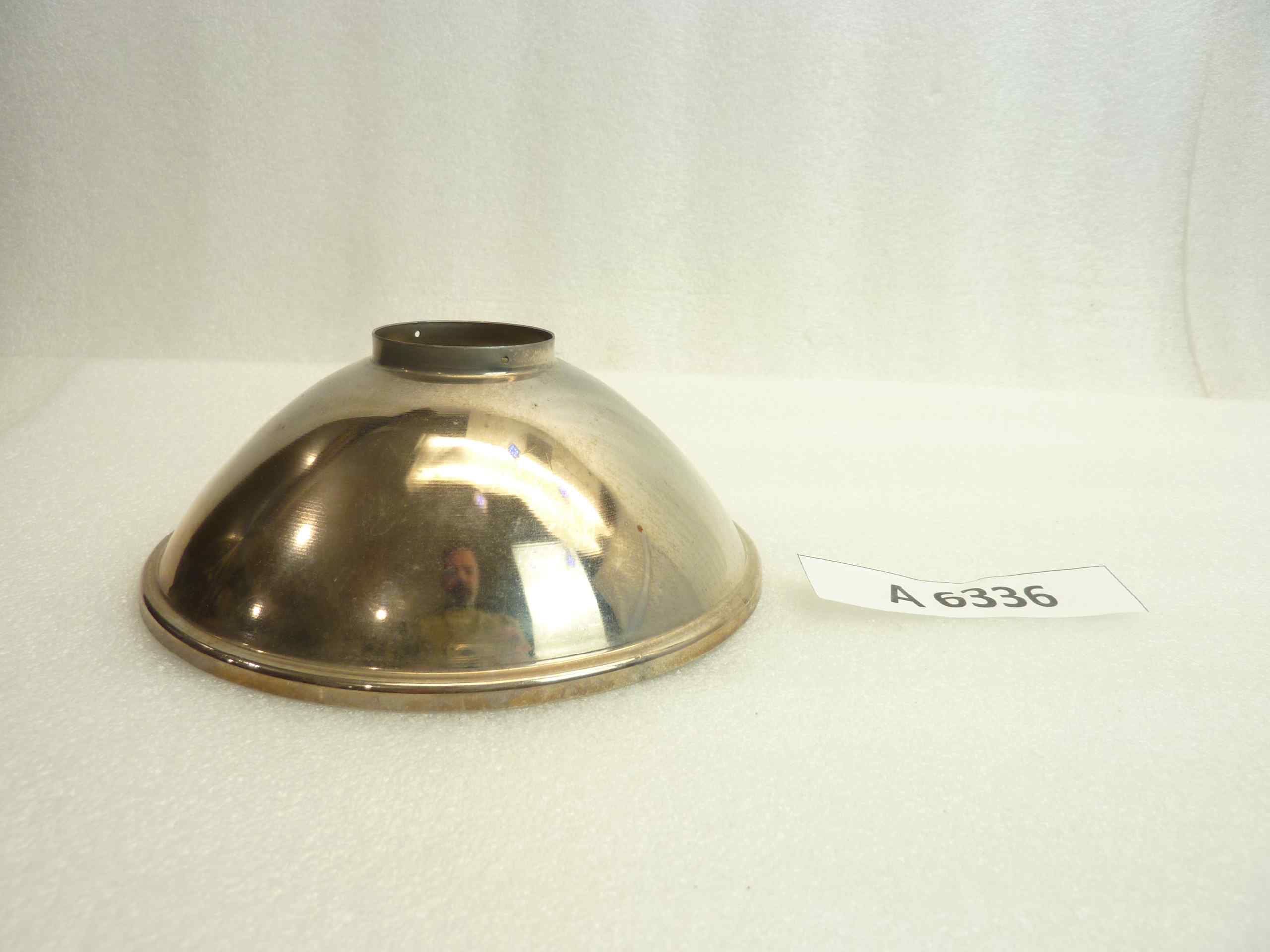 Parabola faro diam sede vetro 158 mm - diam foro 44 mm moto auto epoca - immagine 3