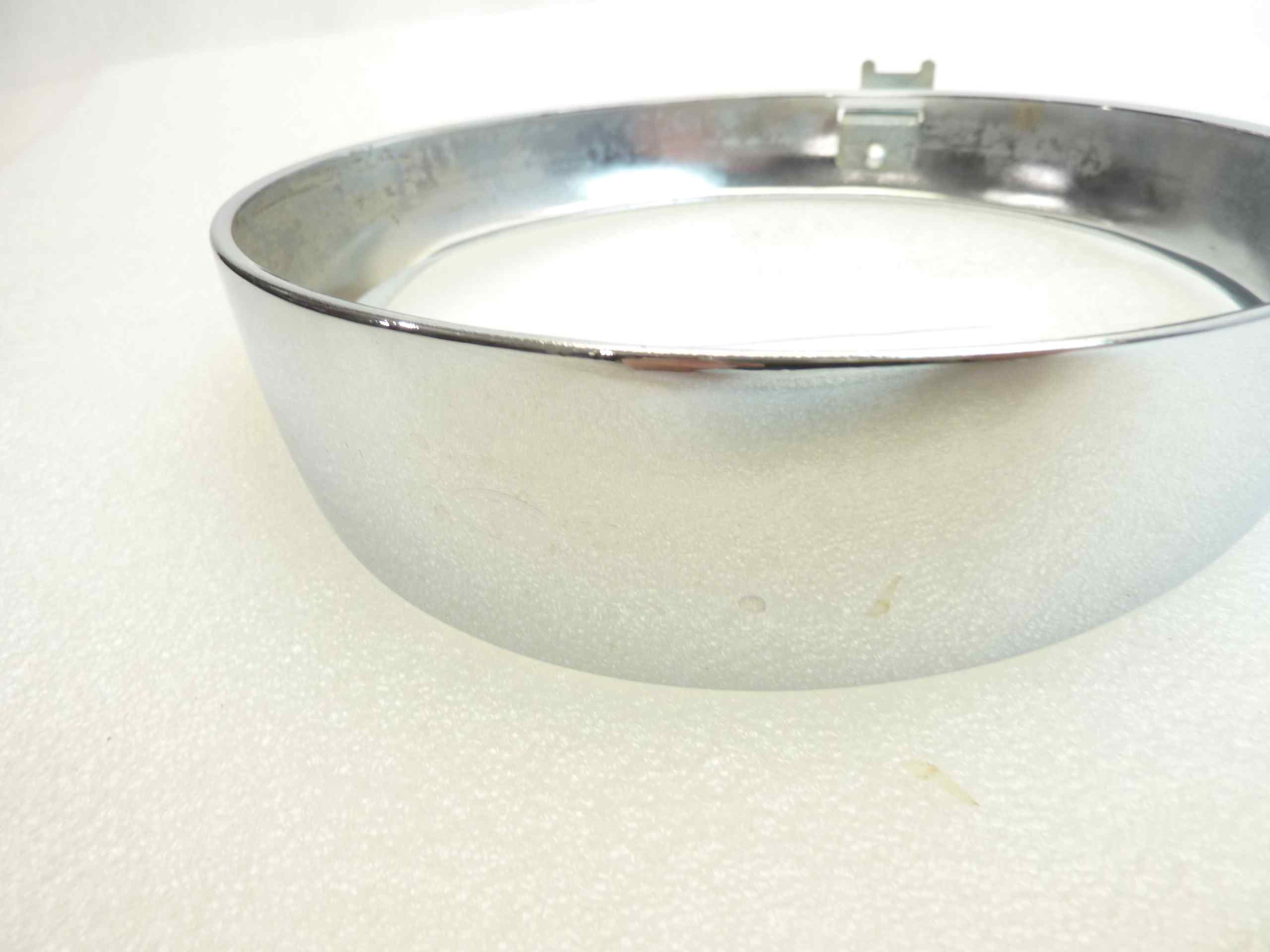 Ghiera faro Cev 150 diam vetro 150 mm - diam est 175 mm moto auto epoca nuovo fondo di magazzino - immagine 3