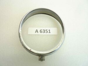 Ghiera faro BM cod 105 3262 diam vetro 105 mm - diam est 124 mm moto auto epoca