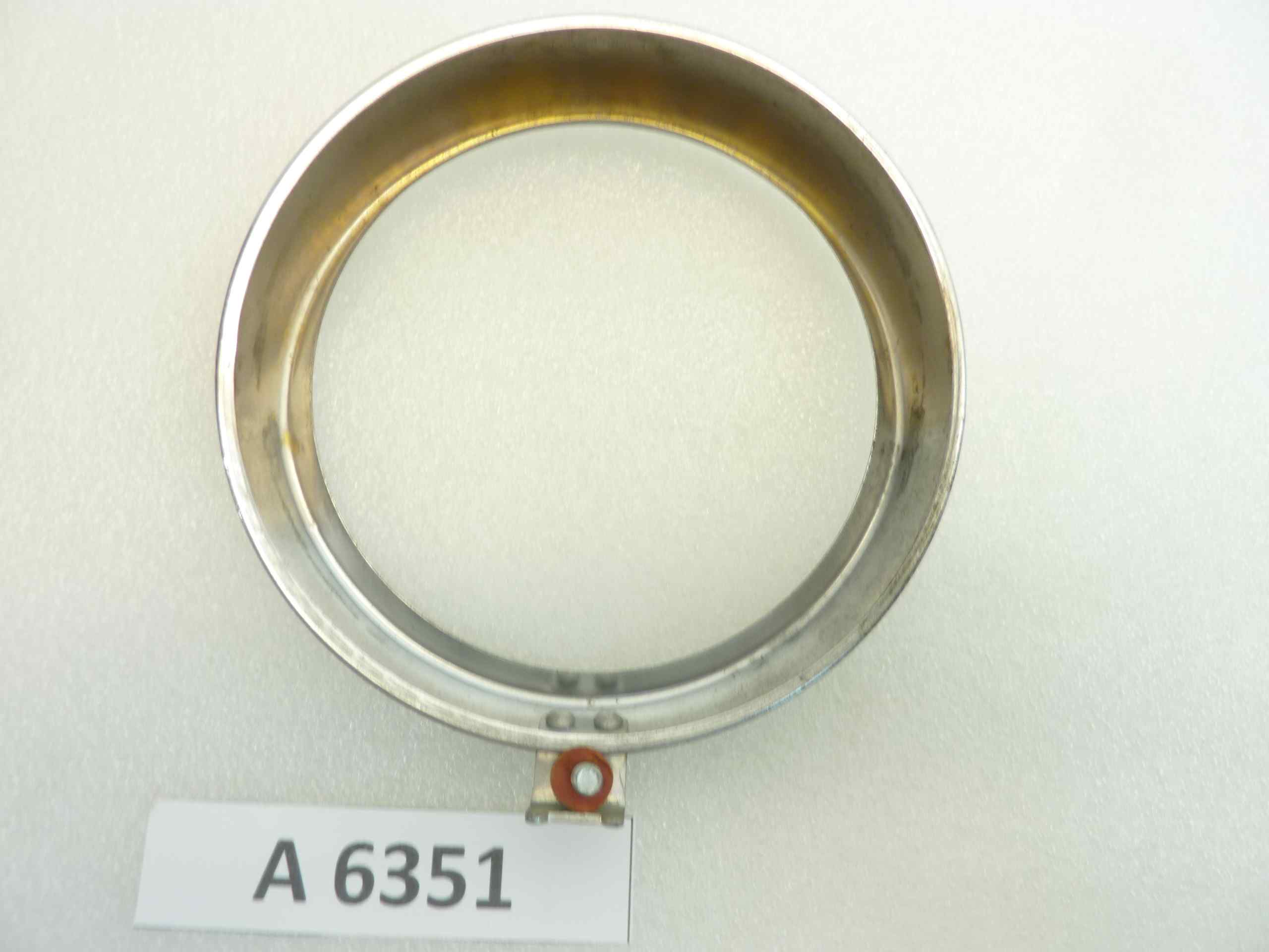 Ghiera faro BM cod 105 3262 diam vetro 105 mm - diam est 124 mm moto auto epoca - immagine 4