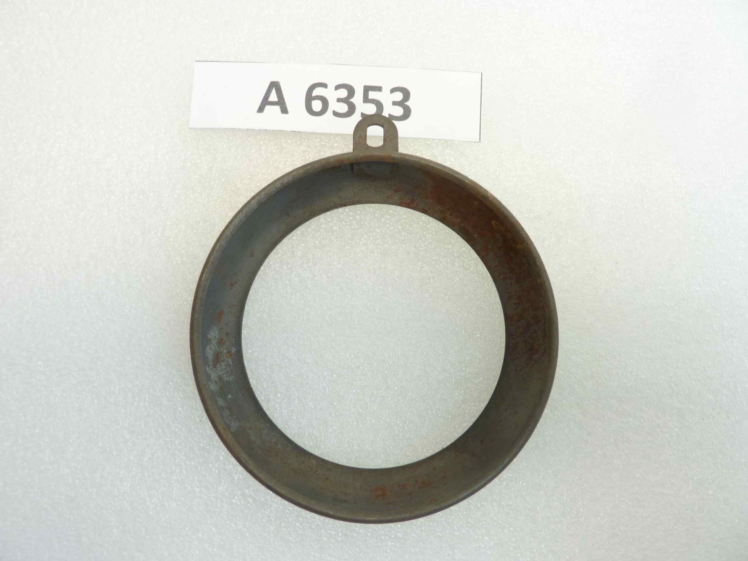 Ghiera faro diam vetro 75 mm - diam est 94 mm moto auto epoca - immagine 3